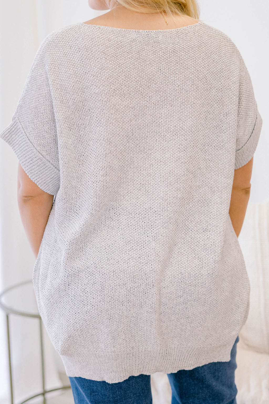 Feels Like The Moment Sweater, Heather Grey
