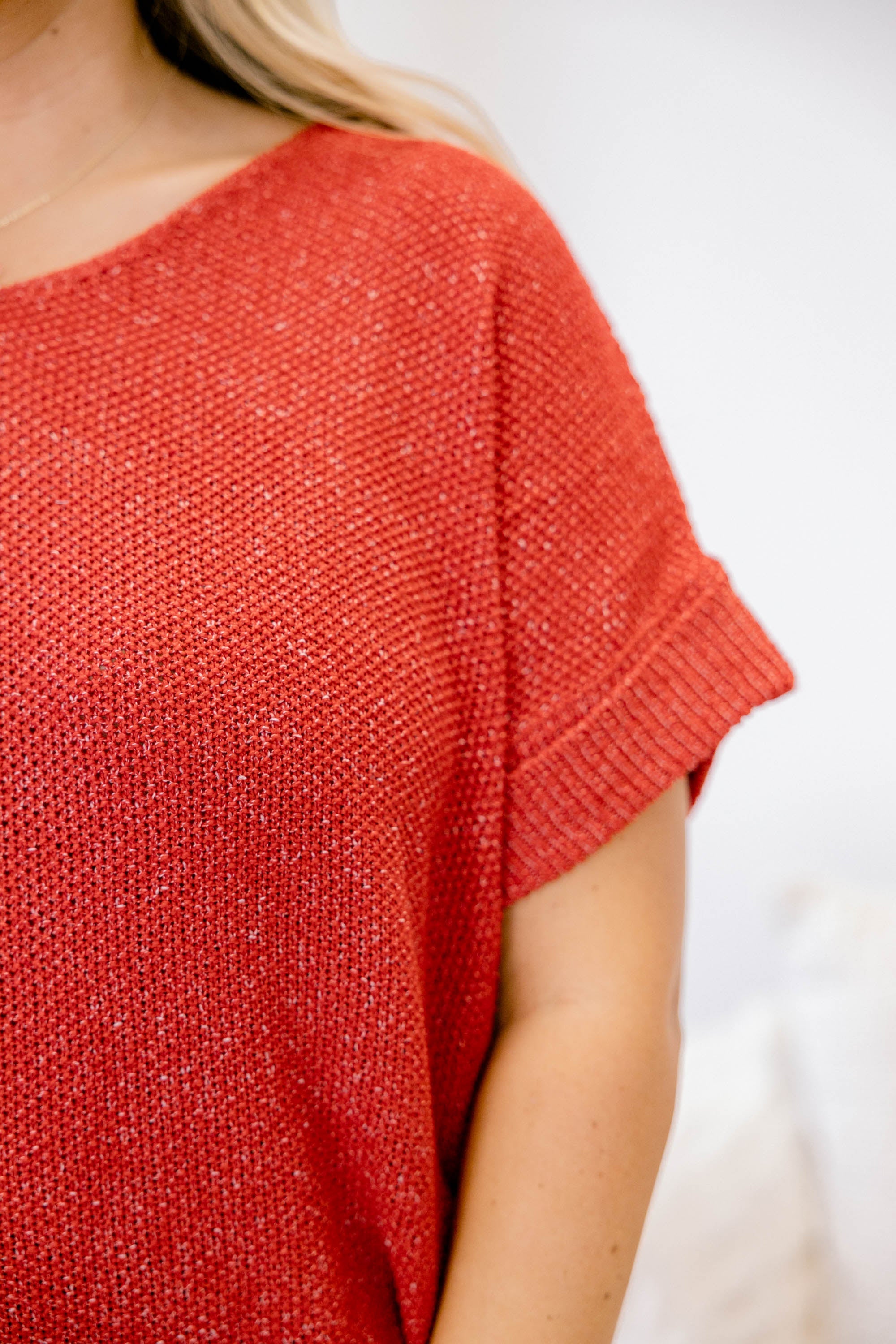 Feels Like The Moment Sweater, Ruby