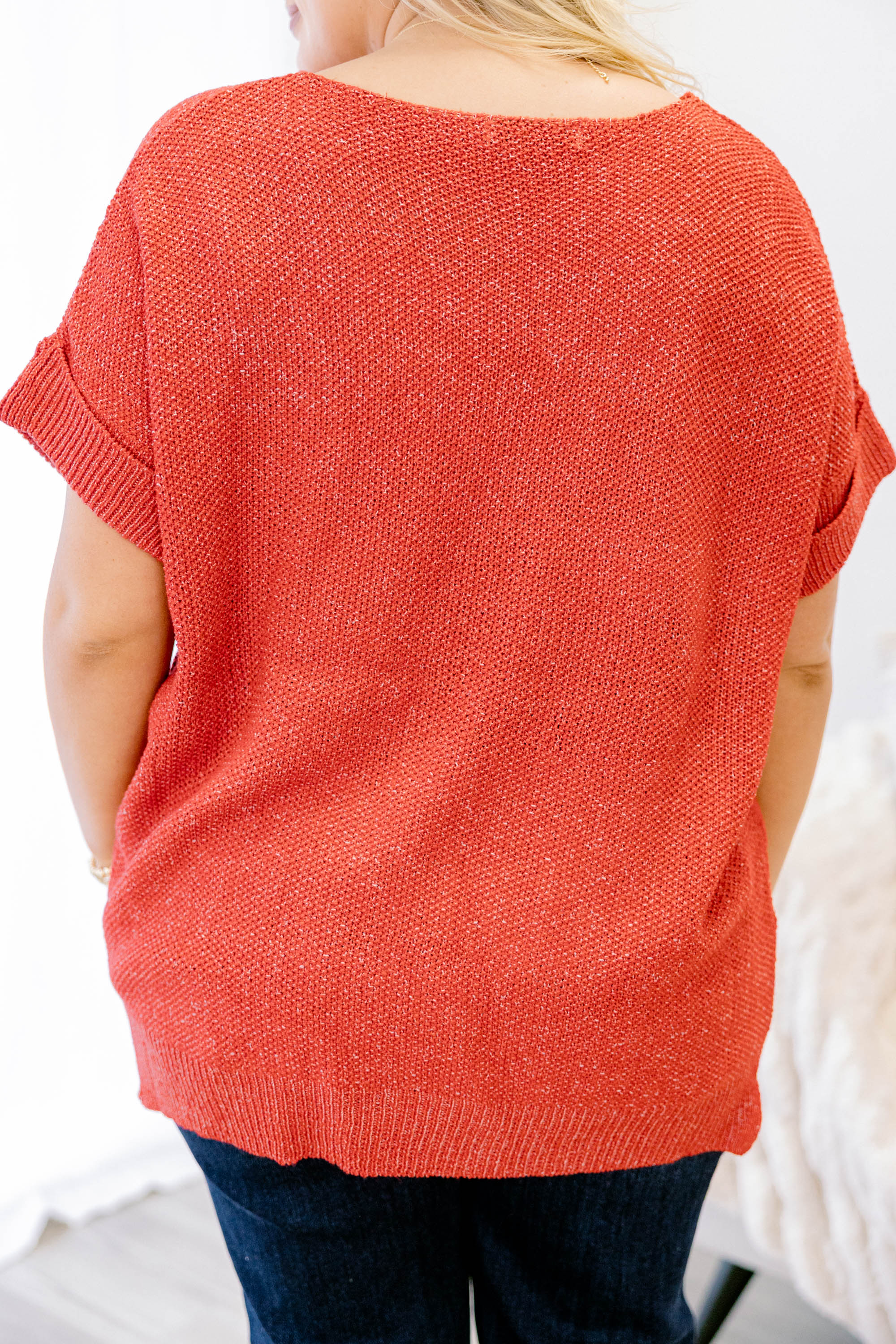 Feels Like The Moment Sweater, Ruby