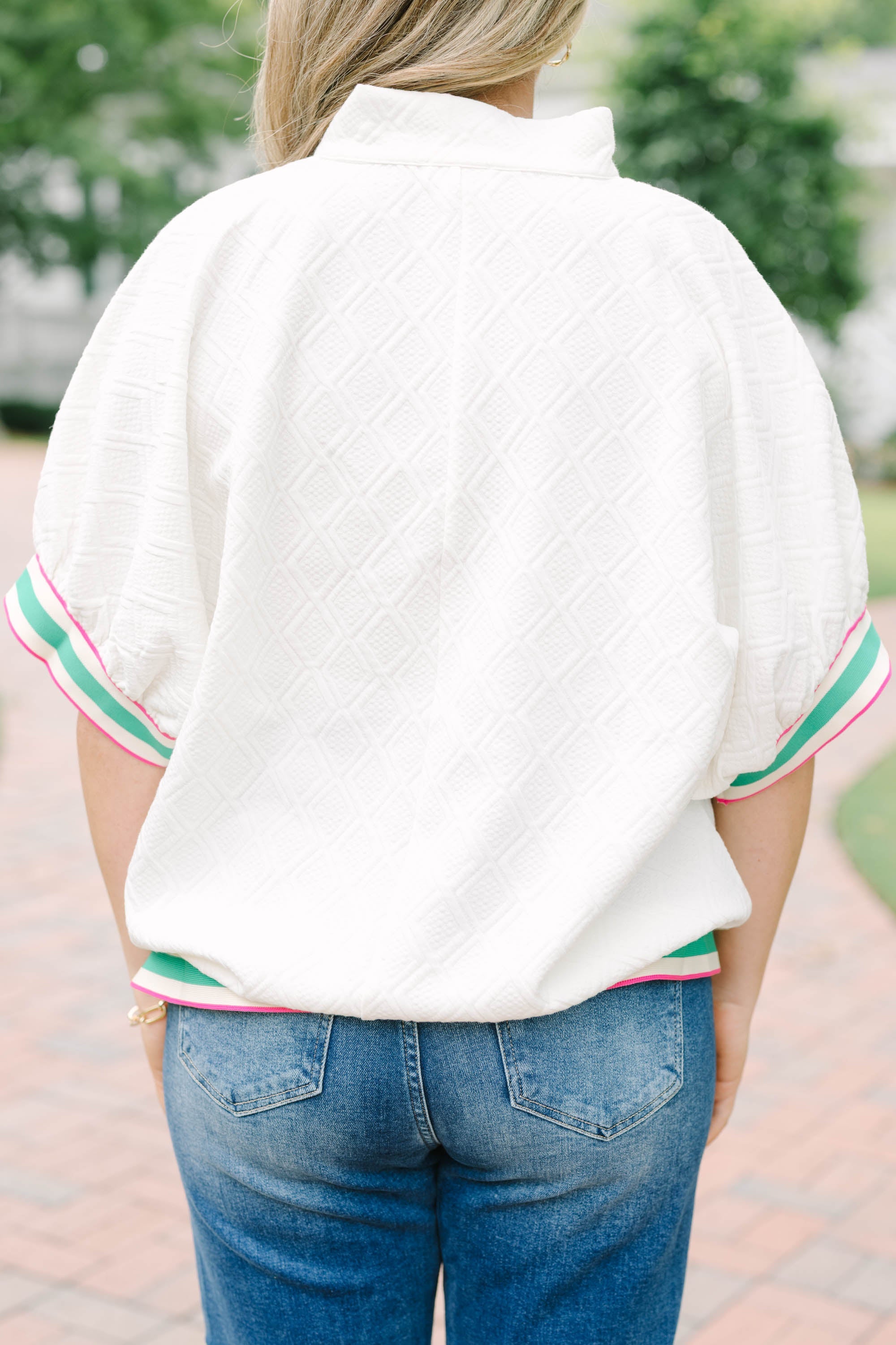 Feels Meant To Be Top, White