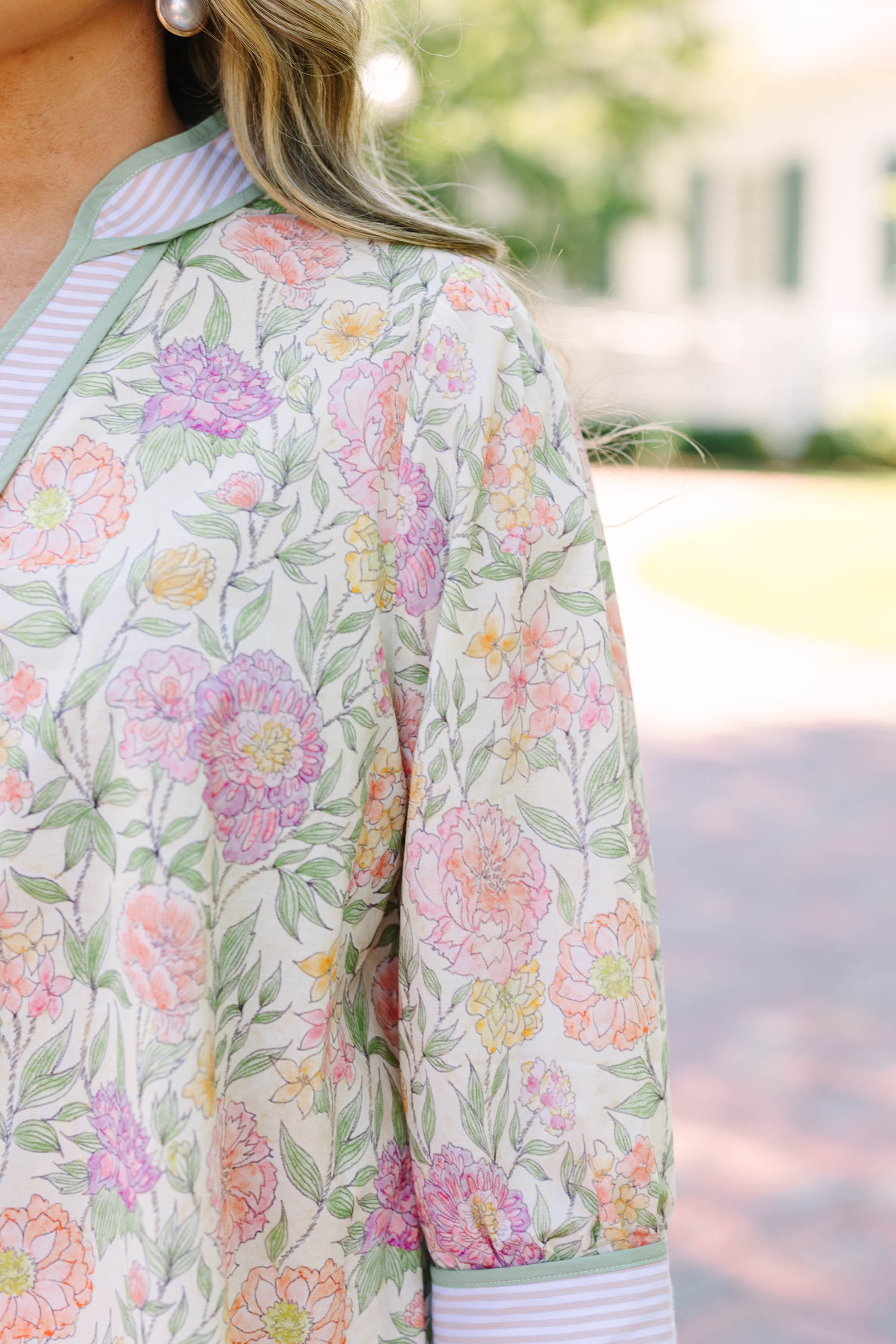 Close To Me Top, Sage