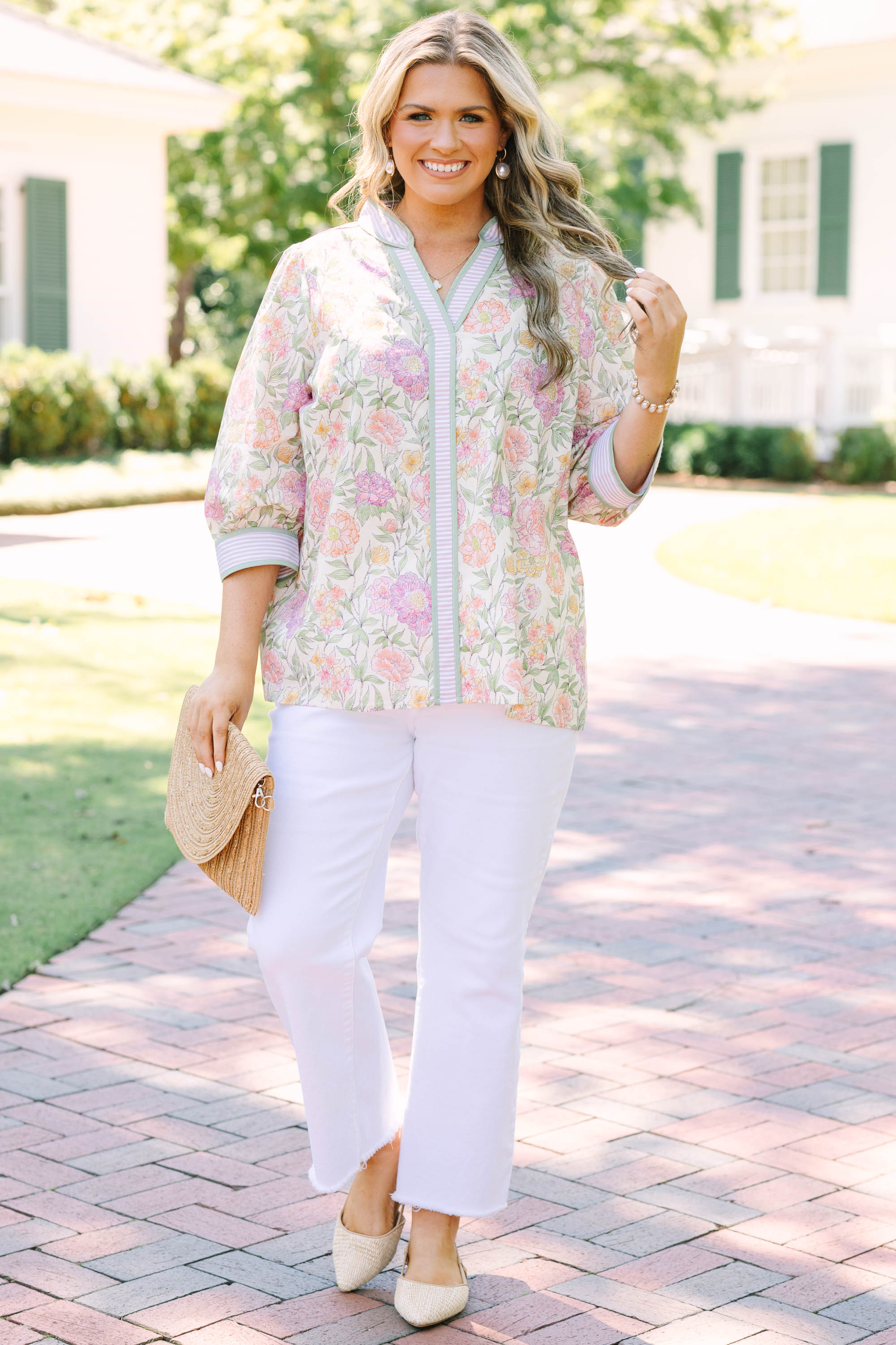 Close To Me Top, Sage