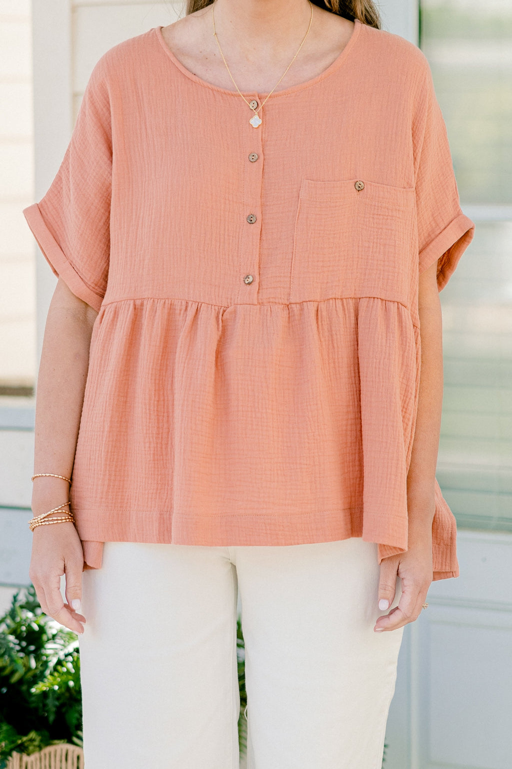 Feels Right Top, Pink