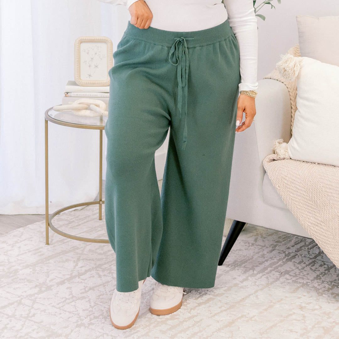 Fell In Love Pants, Slate Green