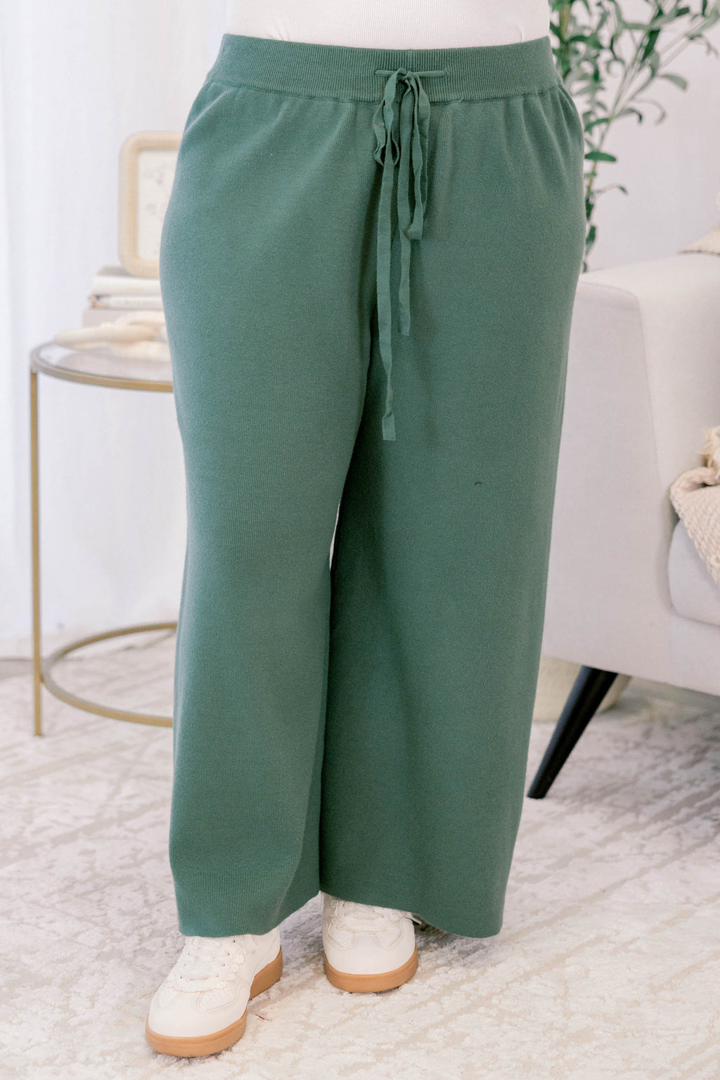 Fell In Love Pants, Slate Green