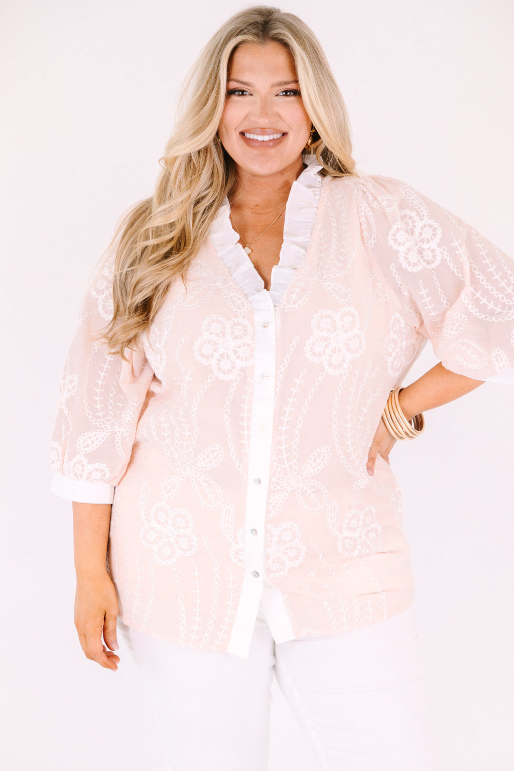 Fell In Love Top, Pink