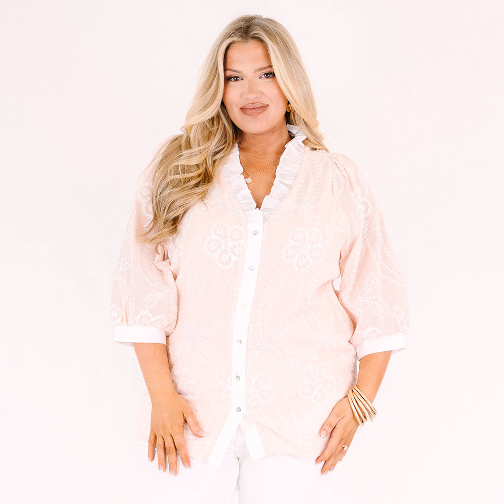 Fell In Love Top, Pink