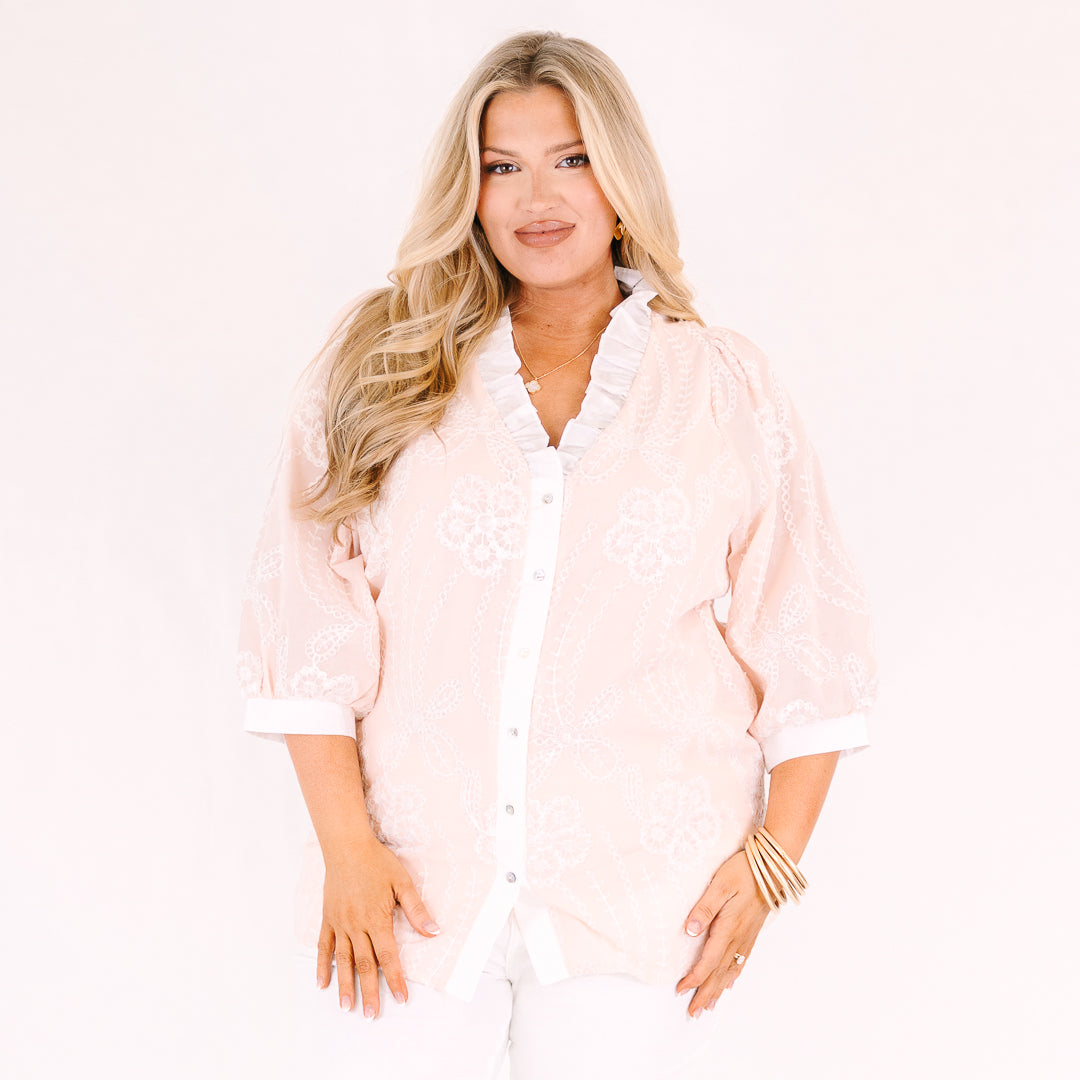 Fell In Love Top, Pink