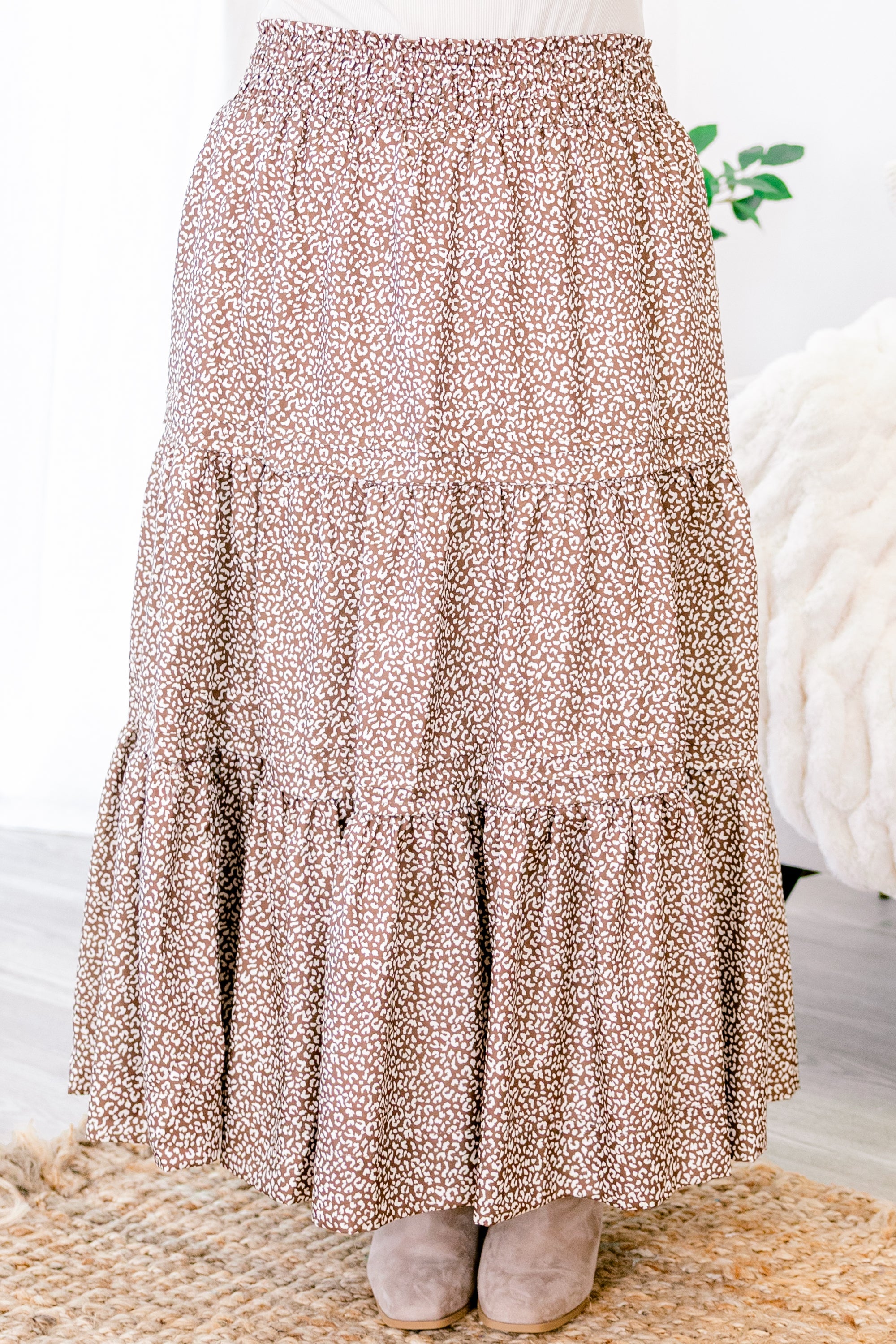 Ferocious Love Skirt, Brown