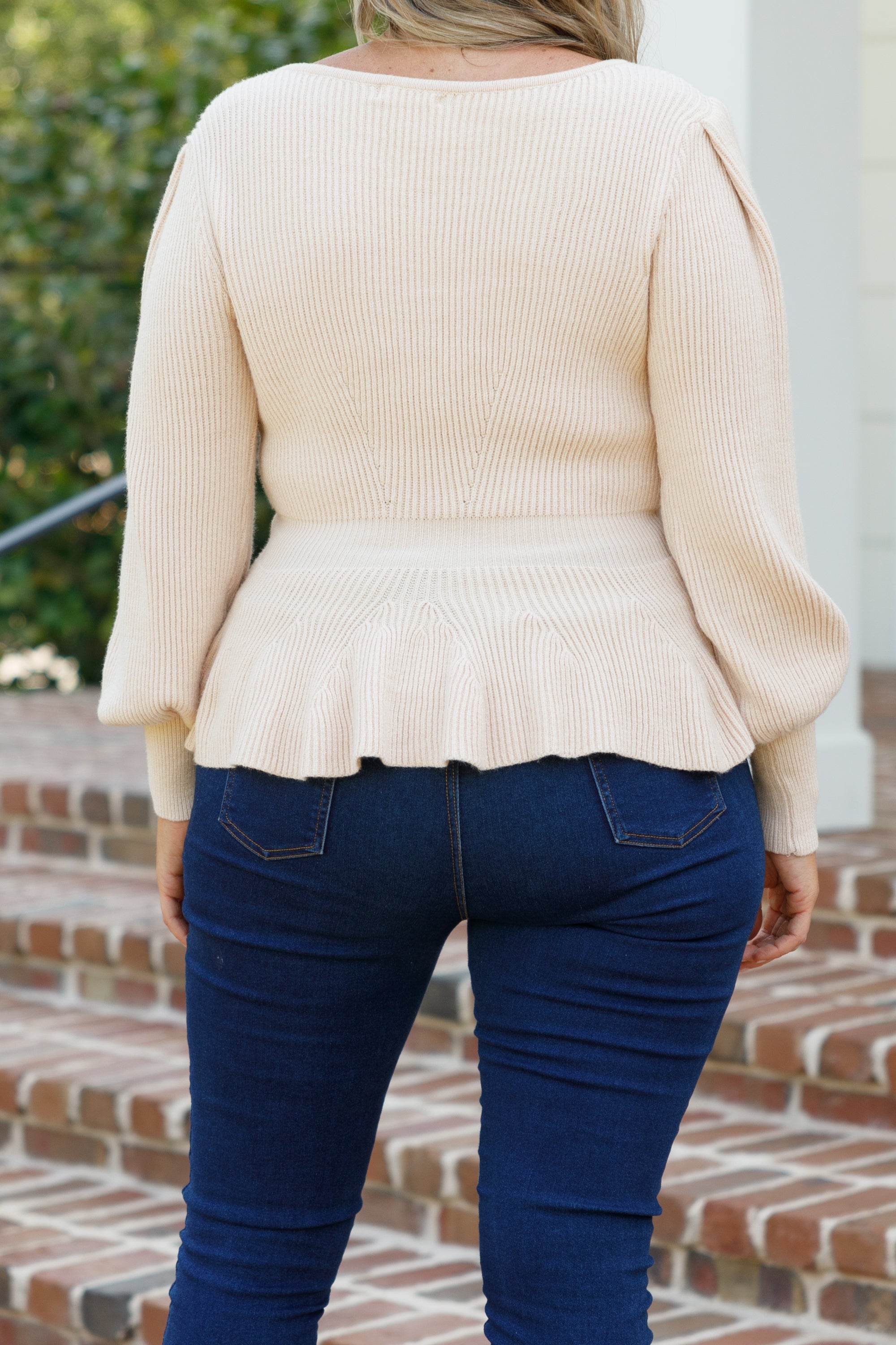 Final Notice Sweater, Cream