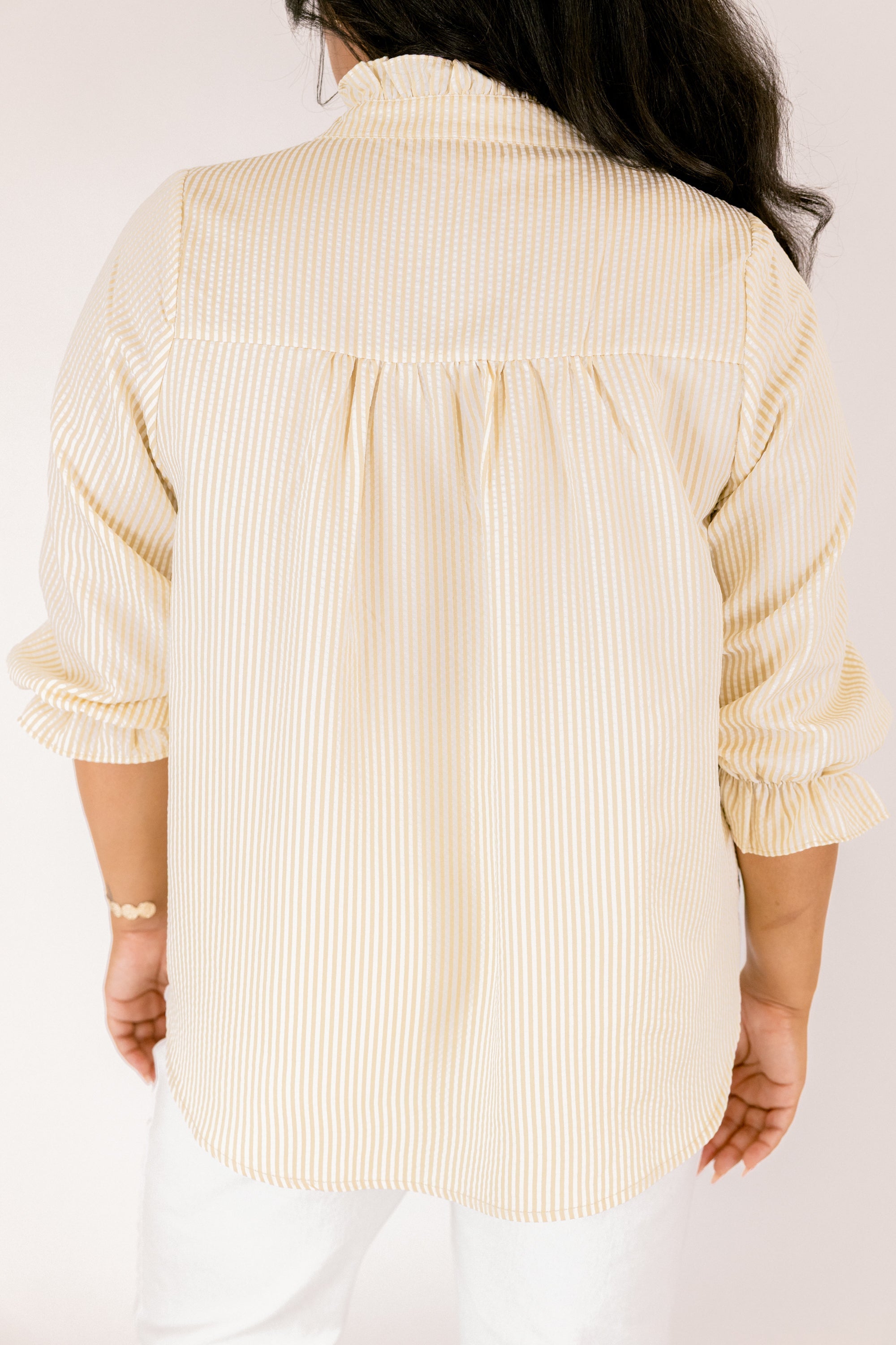 Find My Muse Top, Tan Stripe