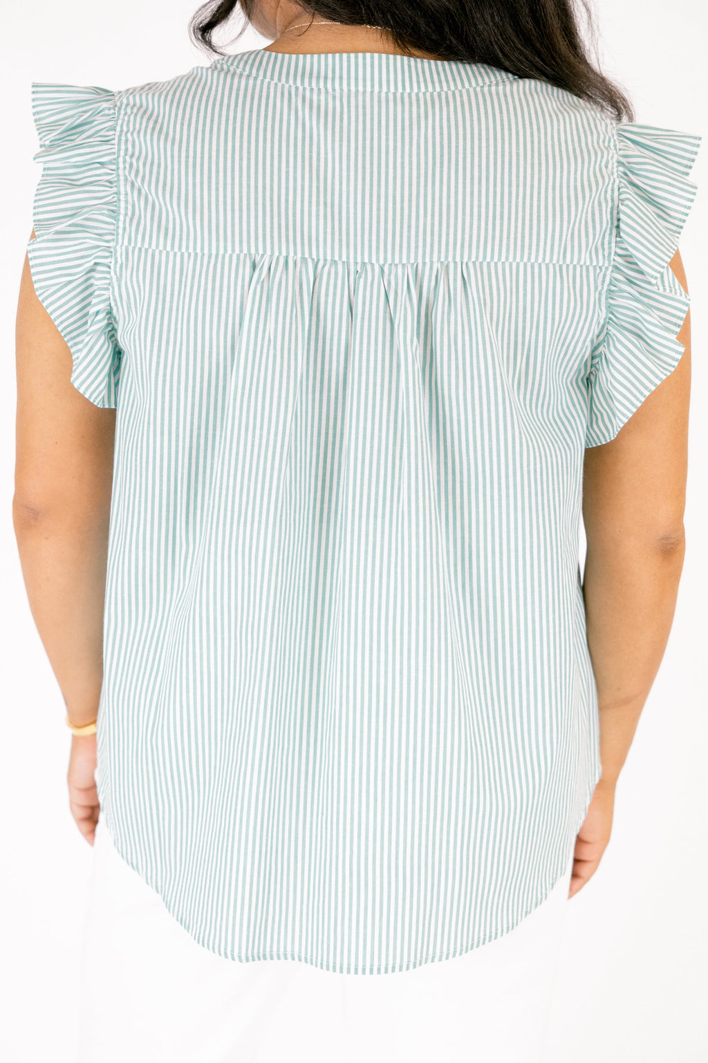 Find You Out Top, Aqua Stripe