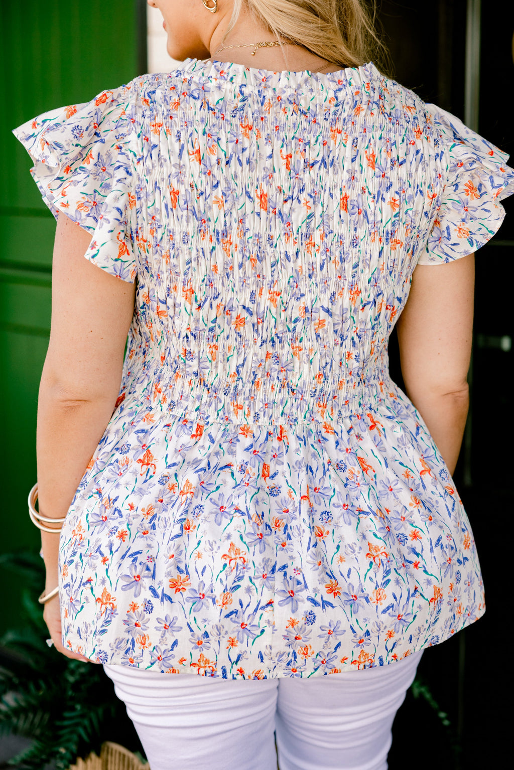 Finer Things Top, Ivory