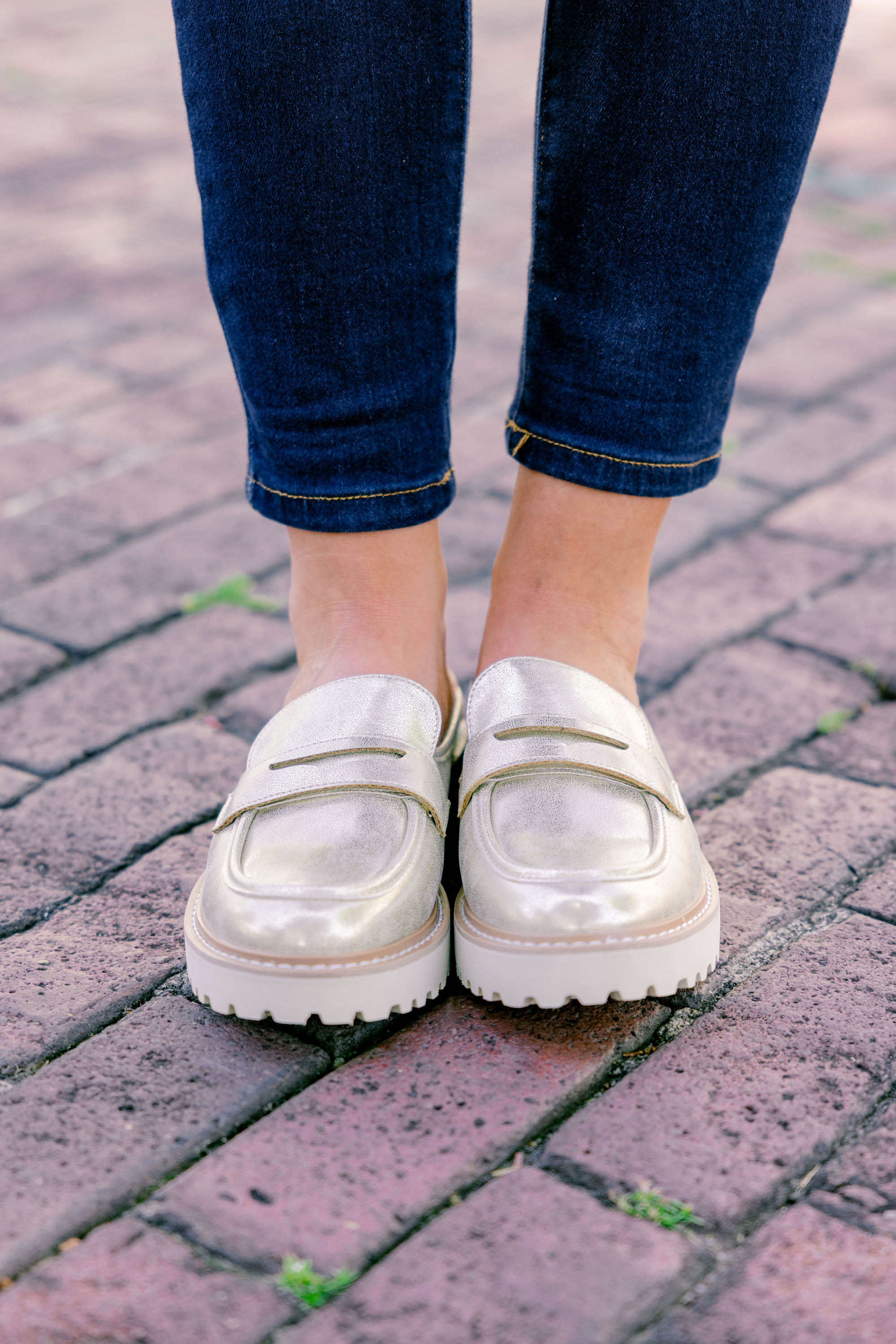 Fire For You Loafers, Gold