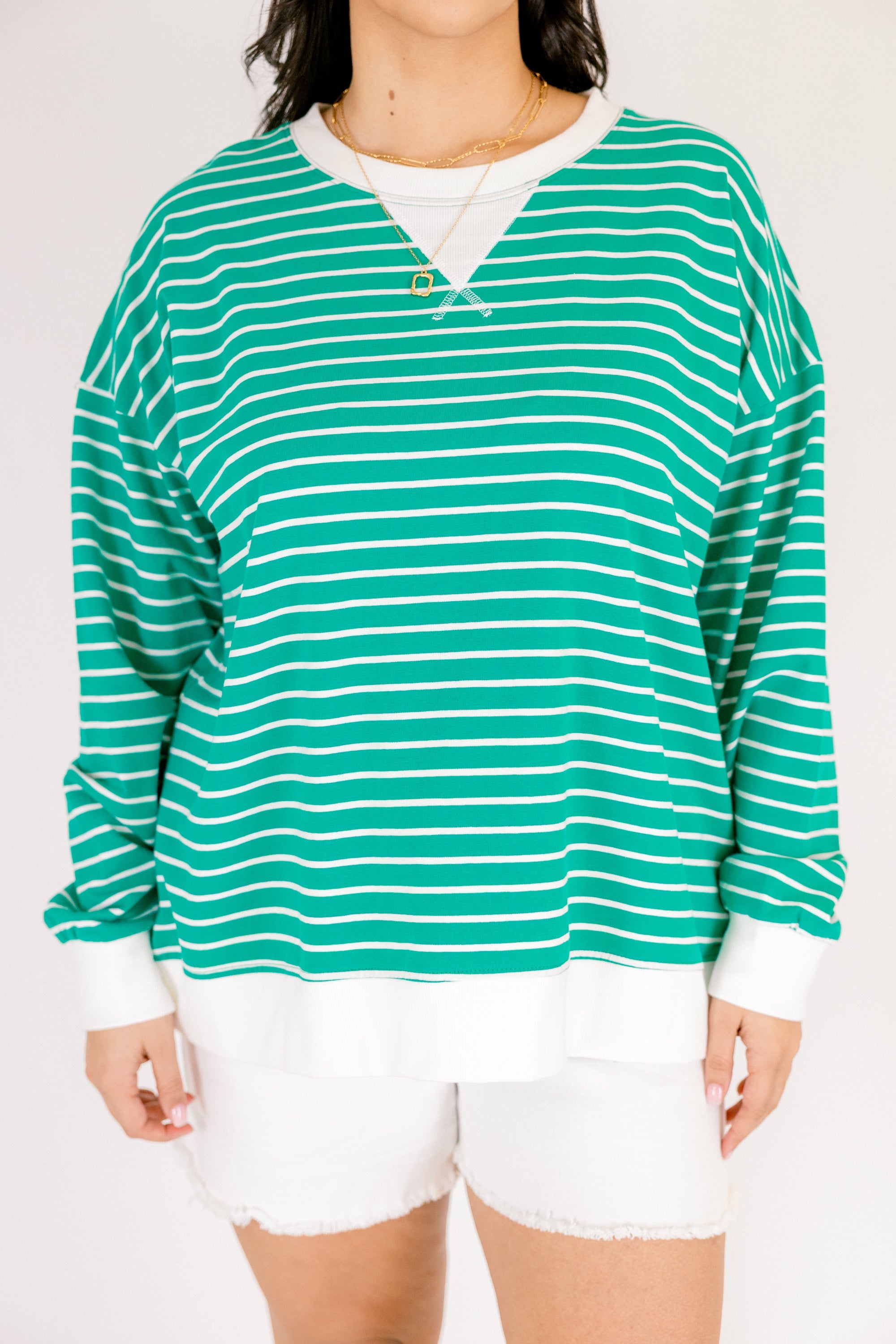 Fireside Feels Pullover, Kelly Green