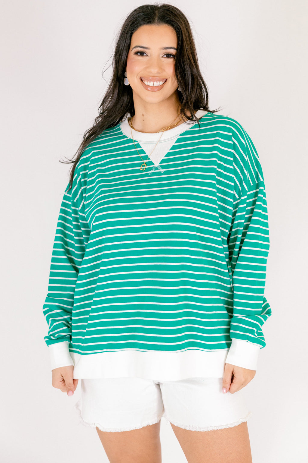Fireside Feels Pullover, Kelly Green