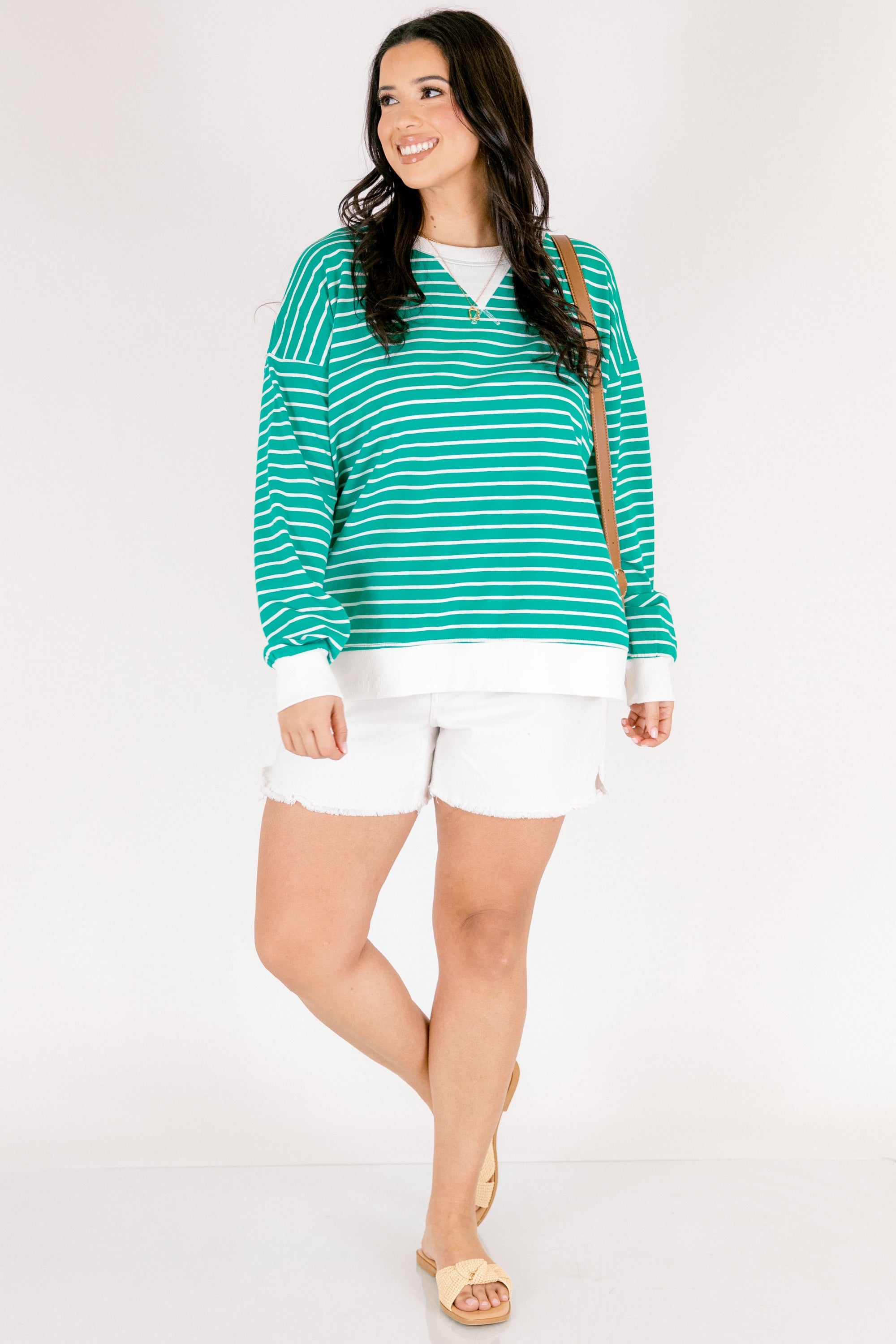 Fireside Feels Pullover, Kelly Green
