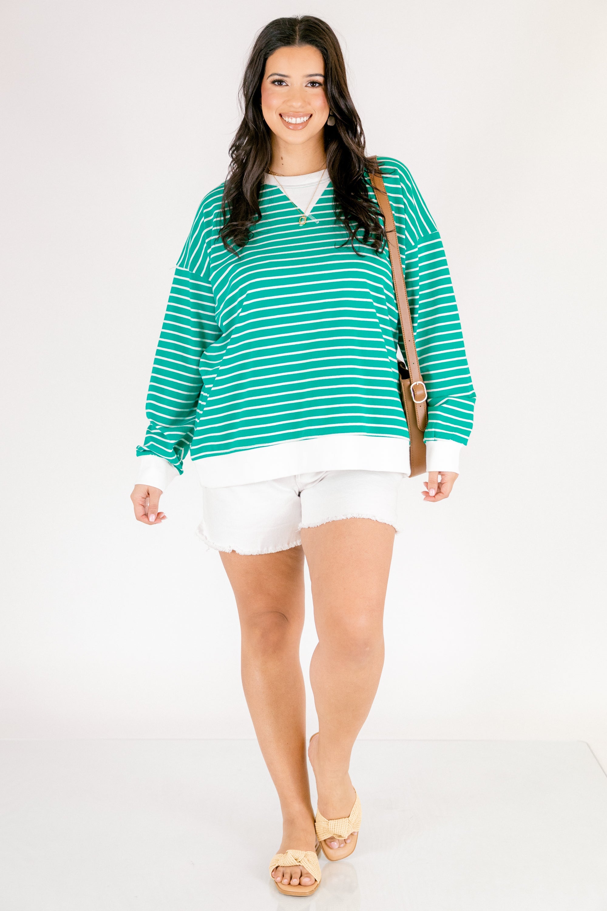 Fireside Feels Pullover, Kelly Green