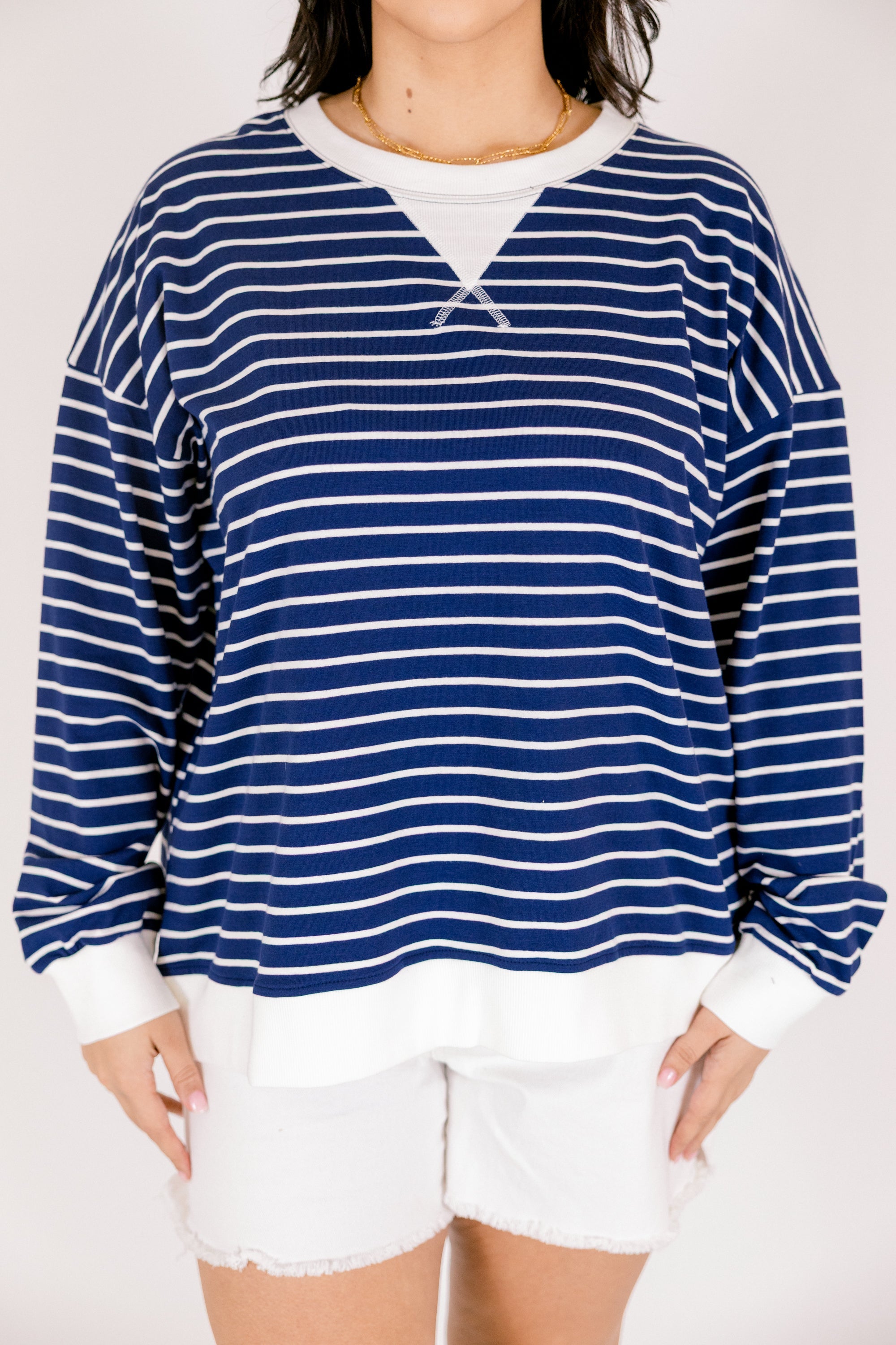 Fireside Feels Pullover, Navy