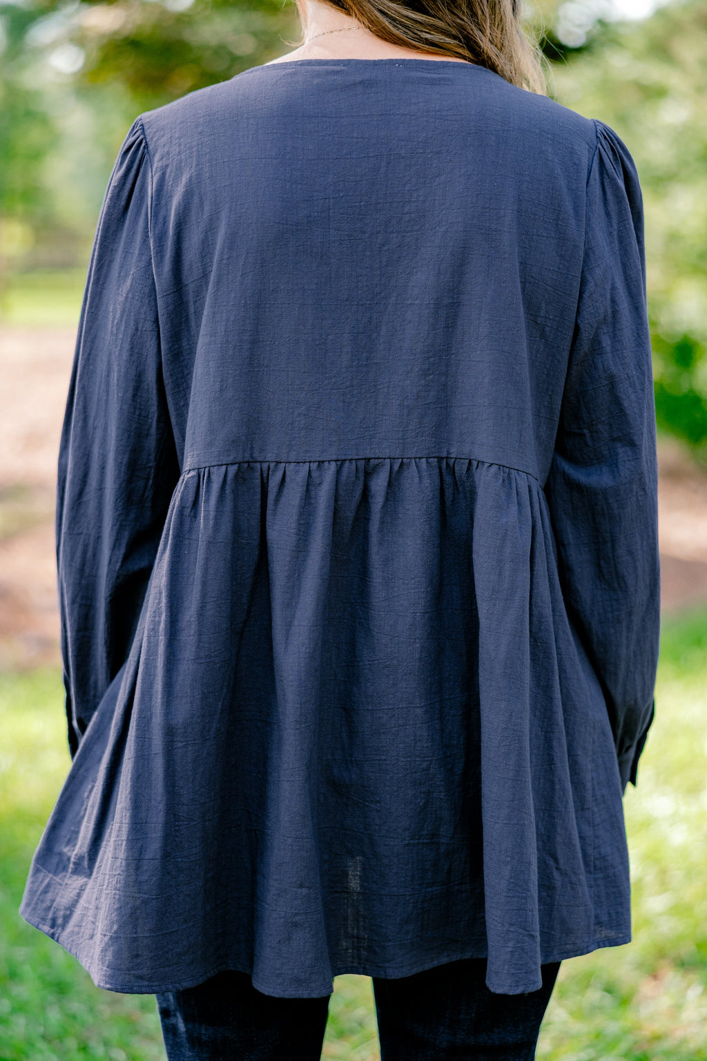 Fireside Stories Top, Blue