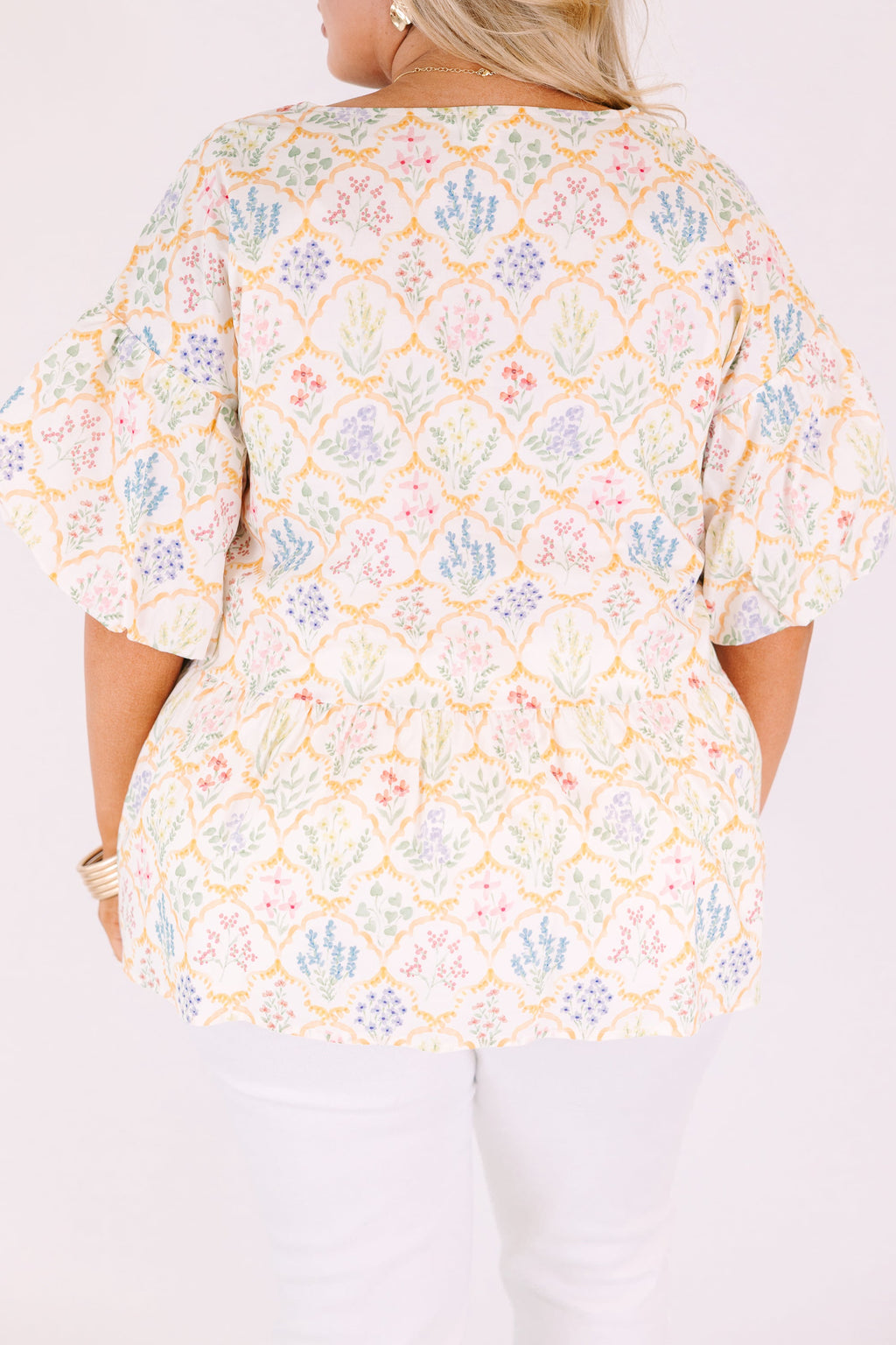 First Glance Top, Ivory