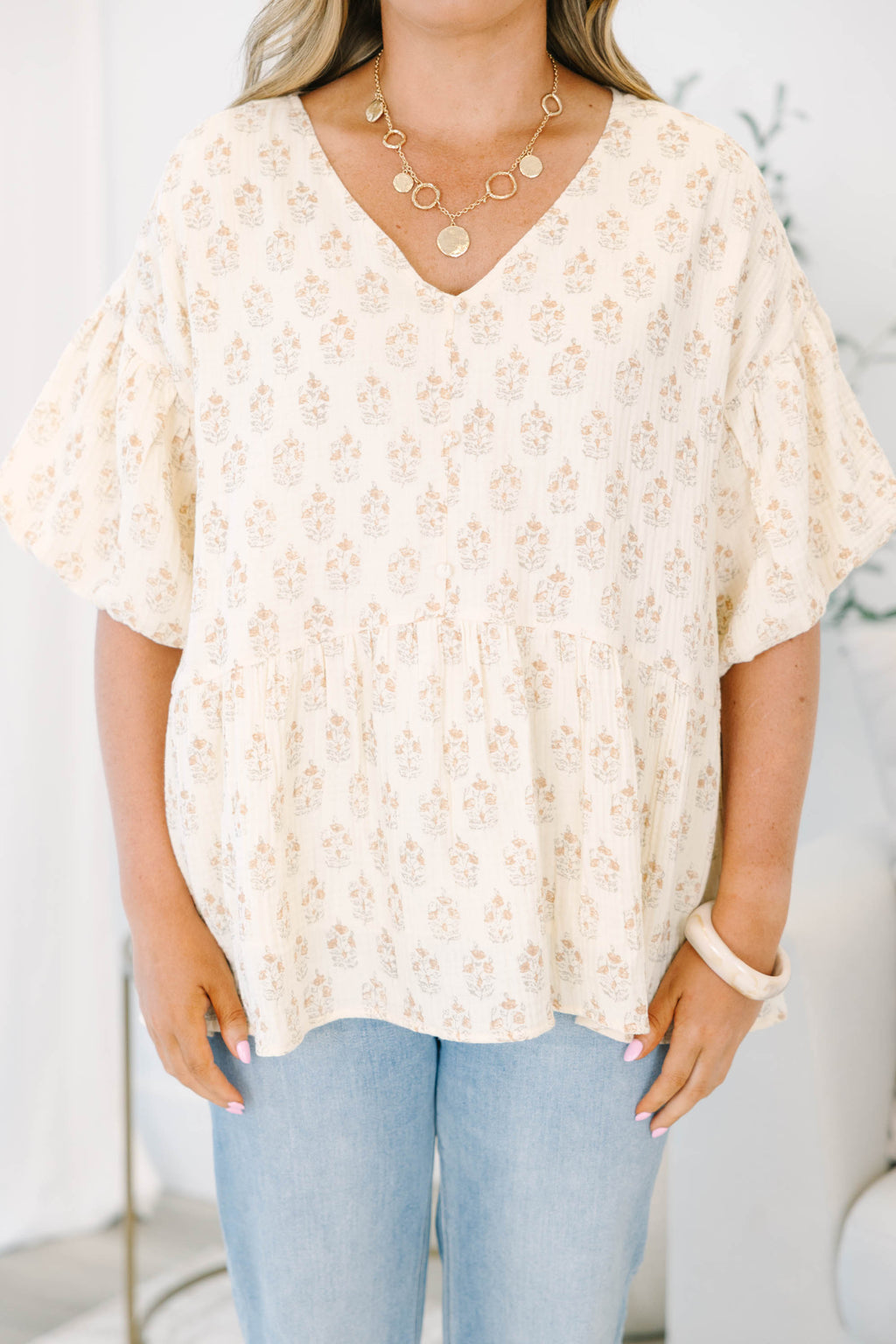 First Glance Top, Yellow