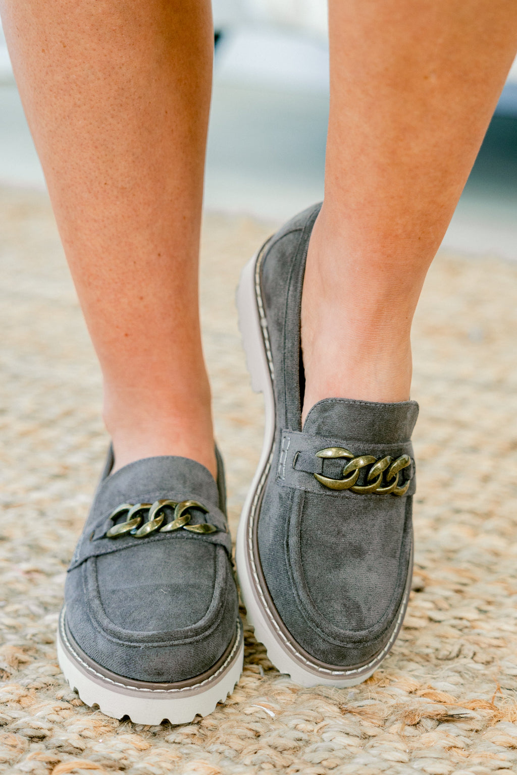 Corky's: Five Minutes Away Loafers, Light Grey