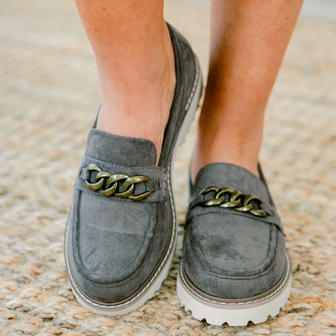 Corky's: Five Minutes Away Loafers, Light Grey