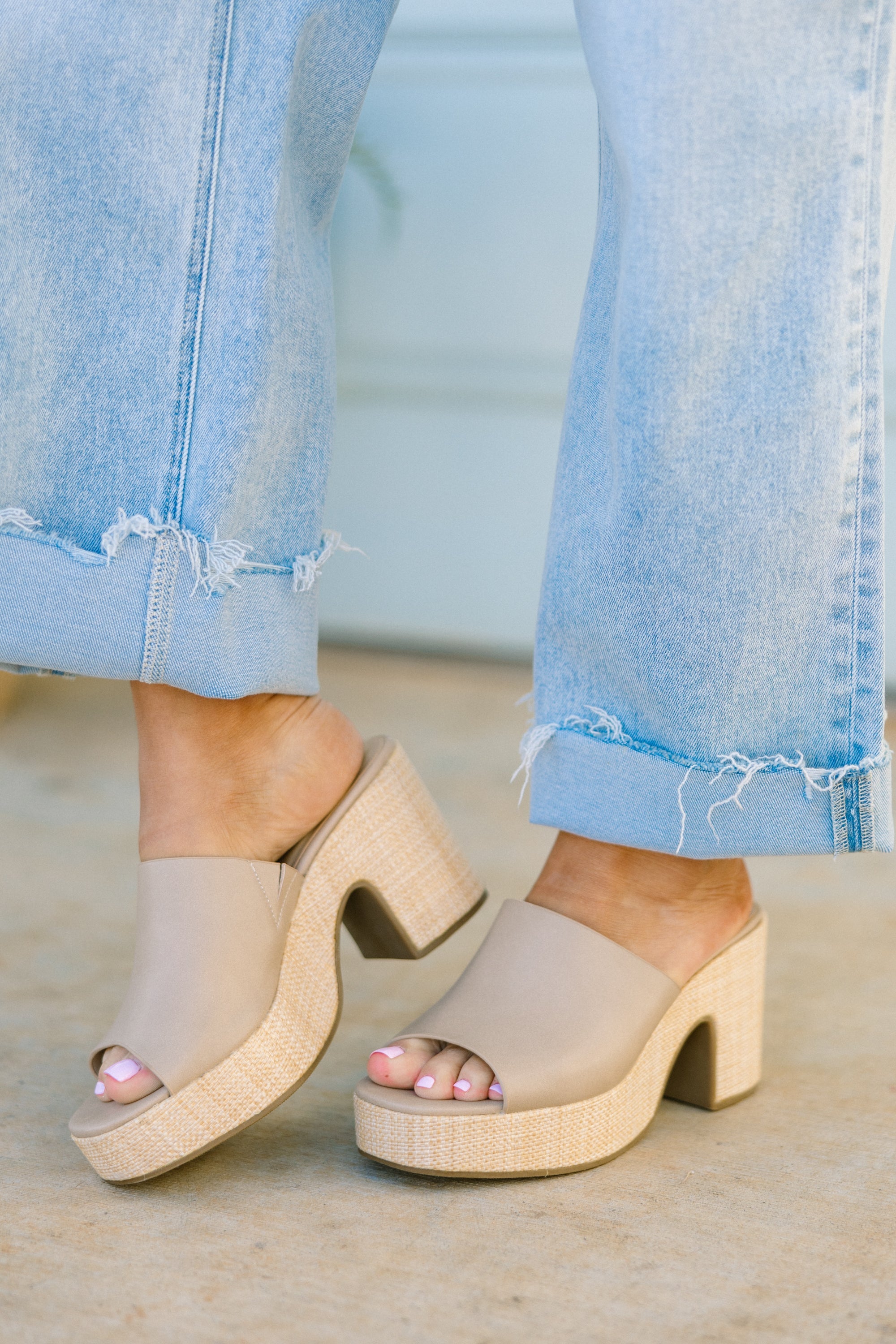 Five Star Resort Heels, Nude
