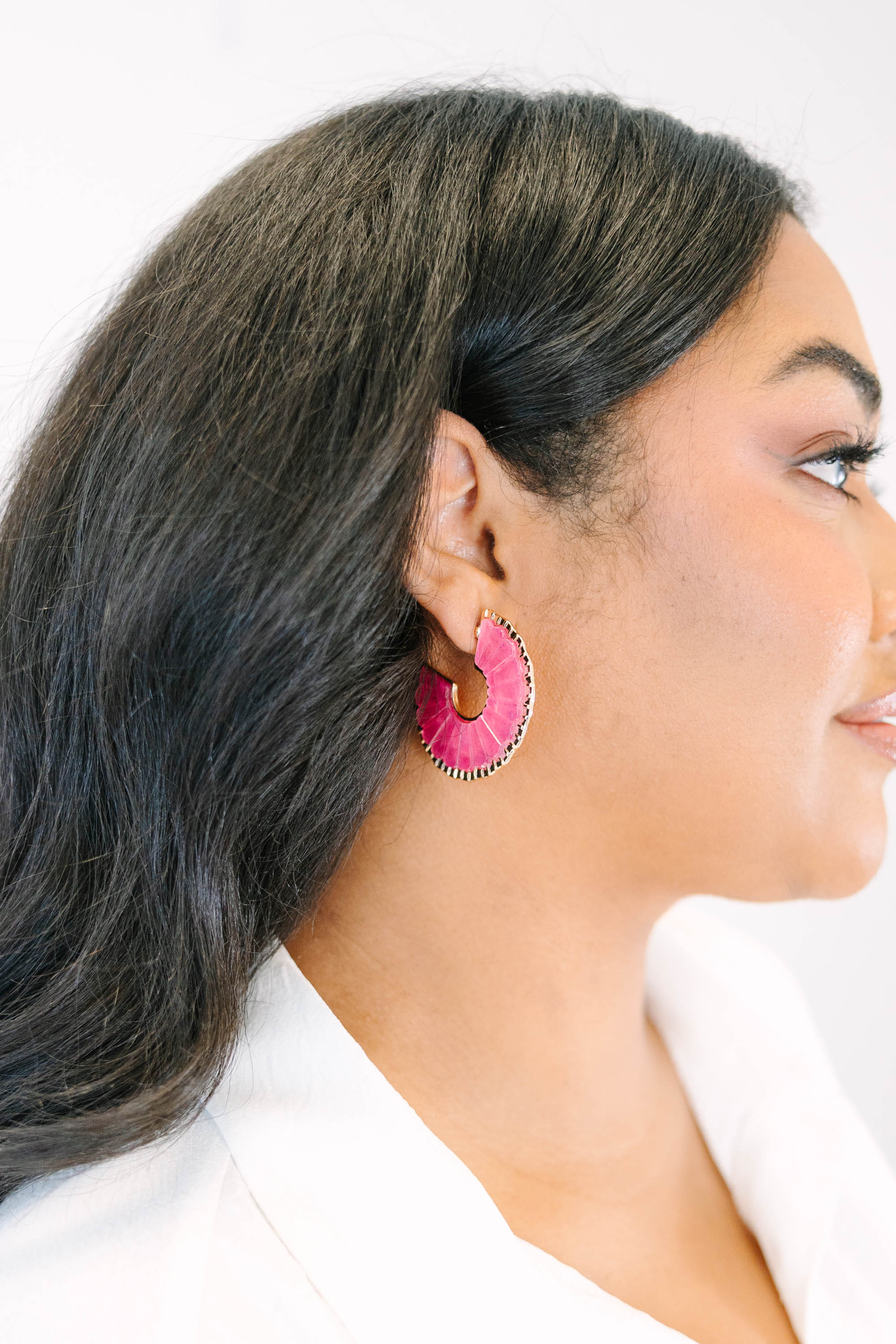 Flamingo Fancy Earrings, Pink