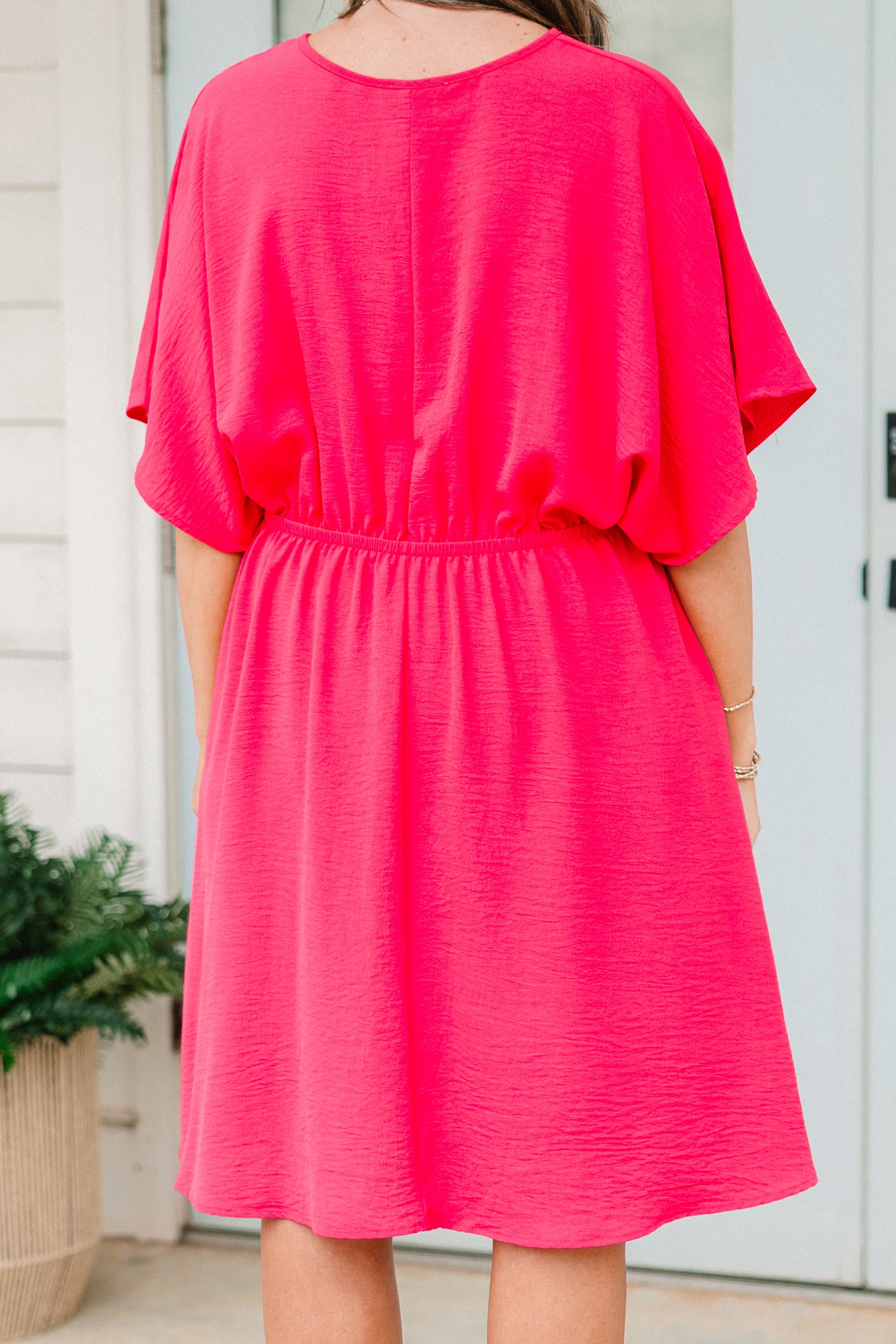 Flamingo Fling Dress, Fuchsia