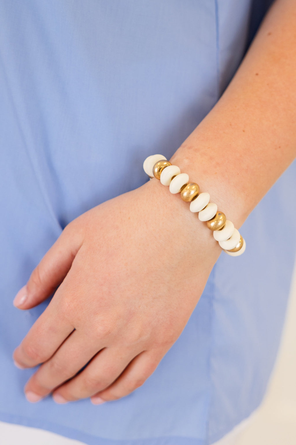 Floral Dreams Bracelet, Ivory