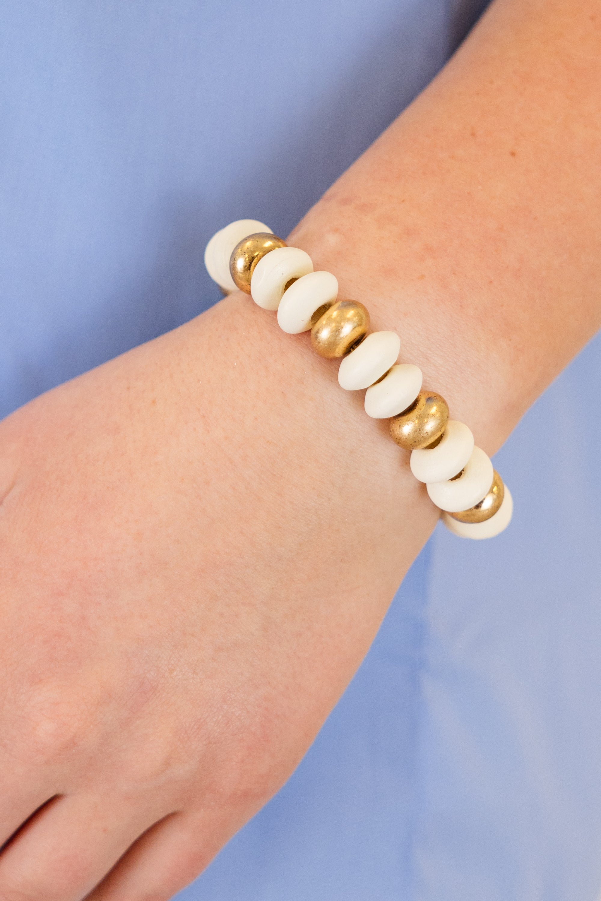 Floral Dreams Bracelet, Ivory