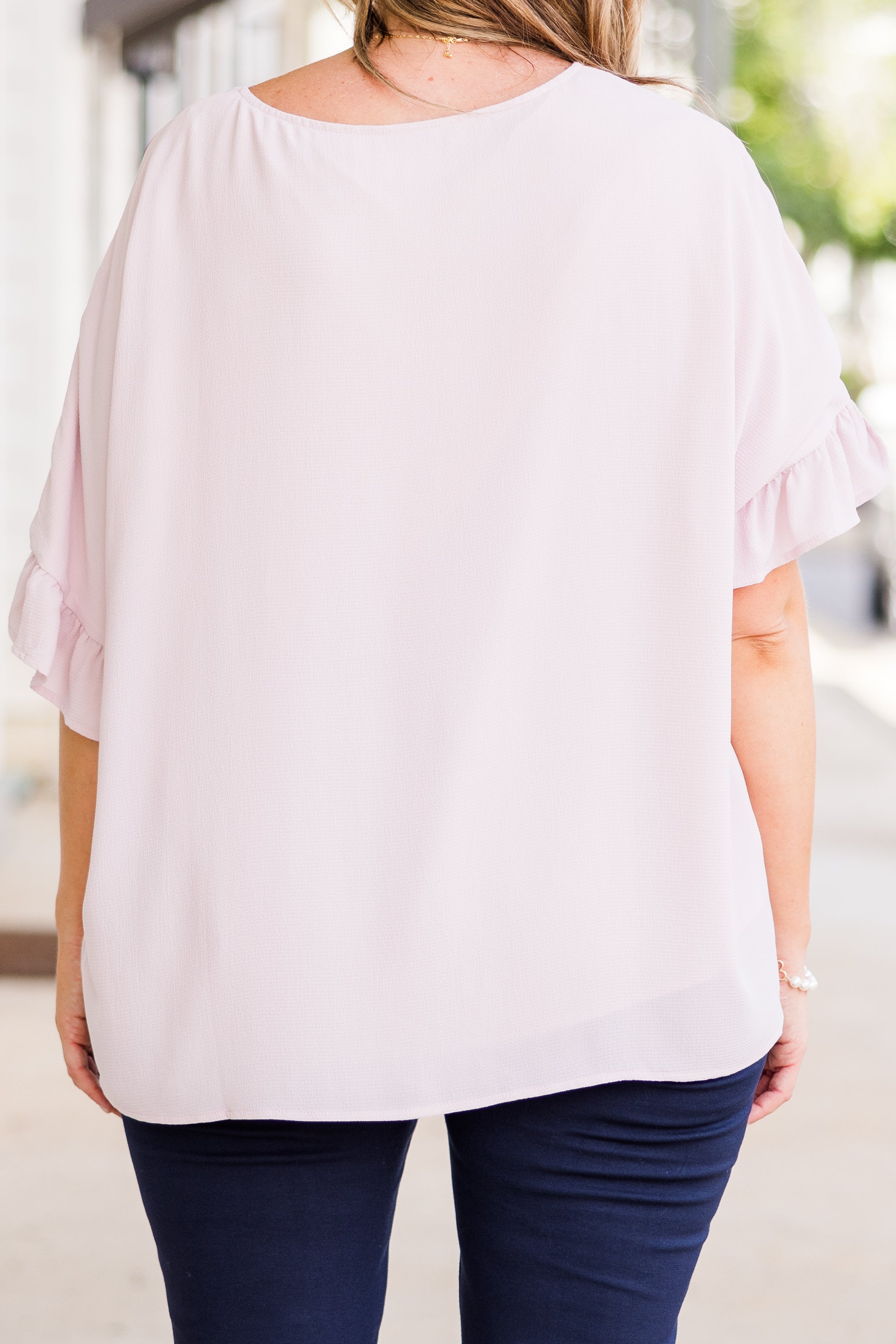 Follow The Love Top, Light Pink
