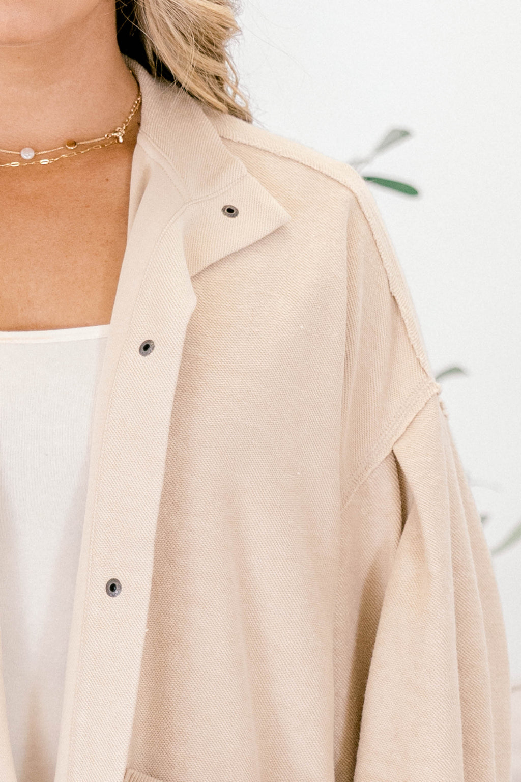 For Good Cardigan, Taupe