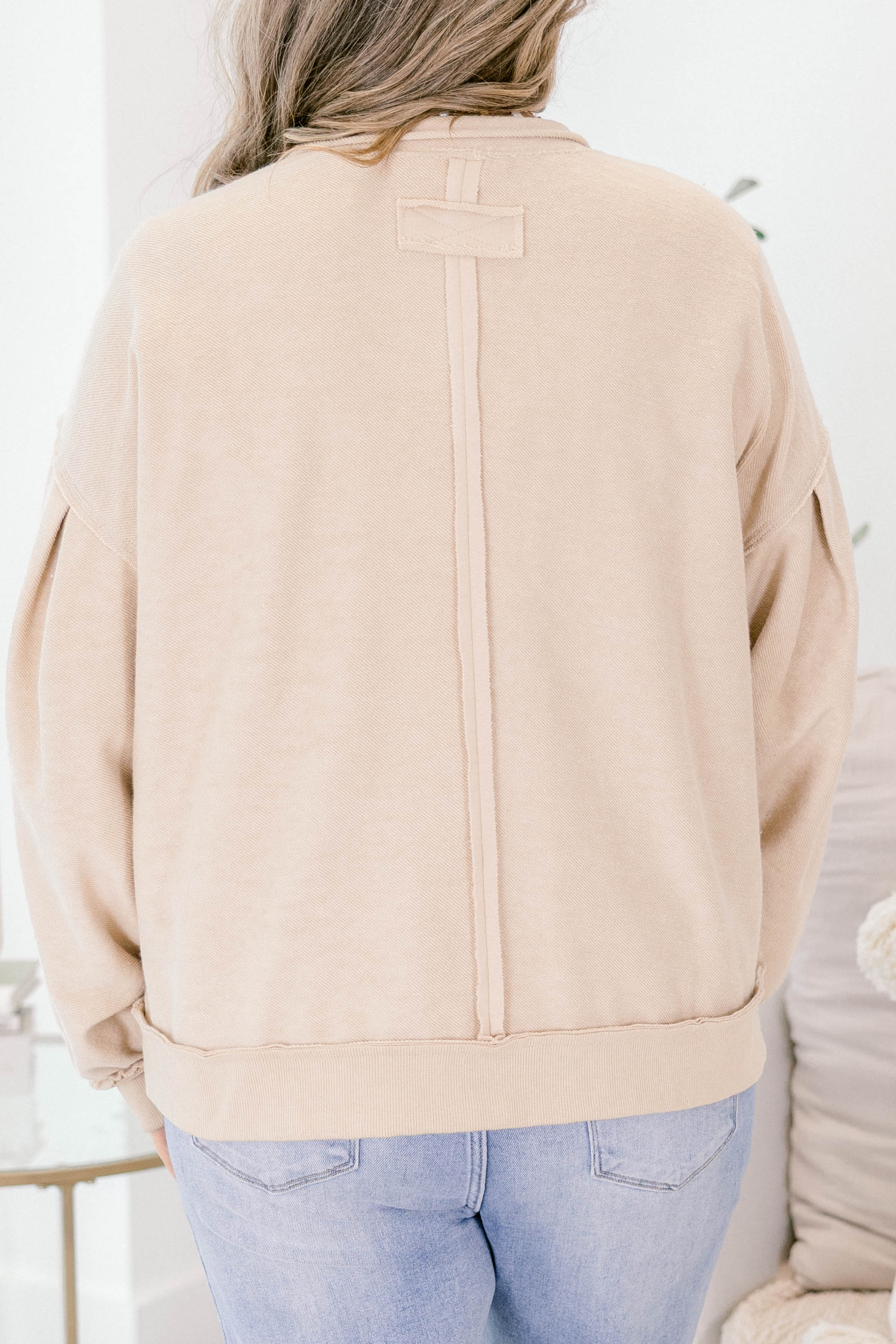 For Good Cardigan, Taupe
