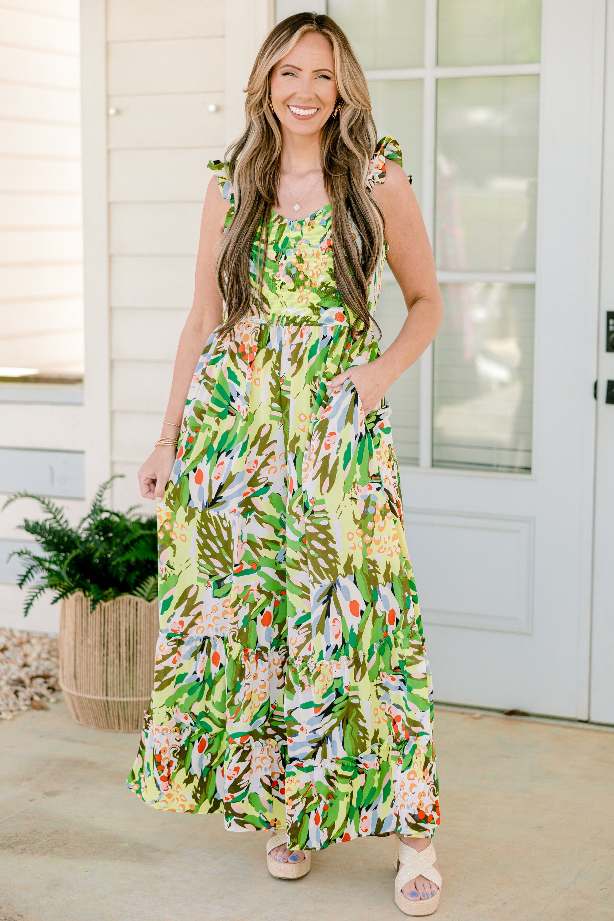 For Good Measure Jumpsuit, Green