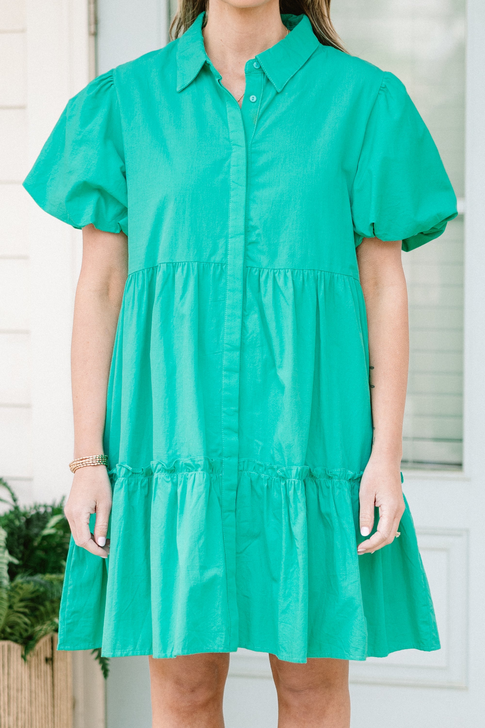 Forever Again Dress, Paris Green