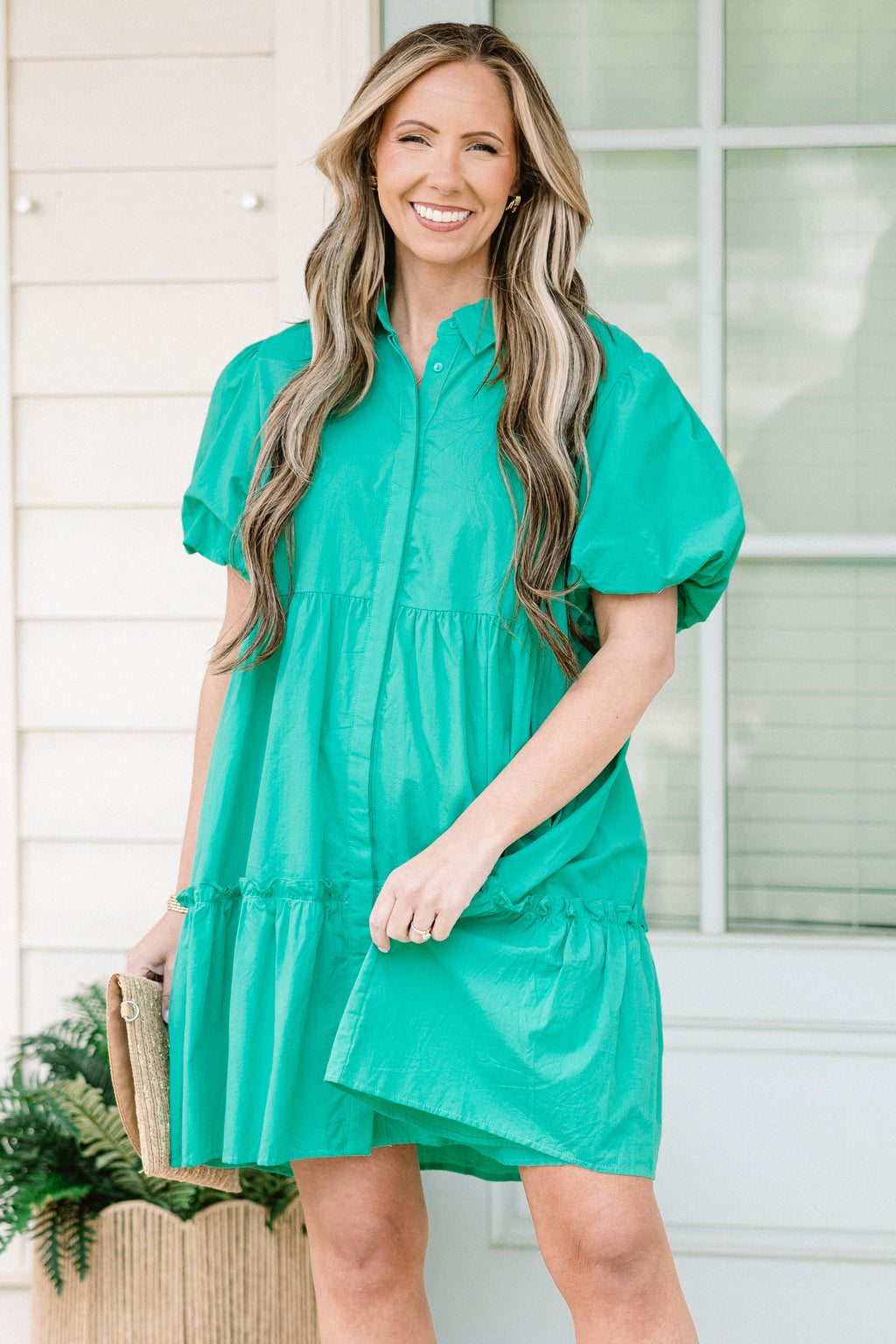 Forever Again Dress, Paris Green