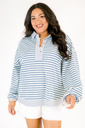 Forever Charming Pullover, Blue