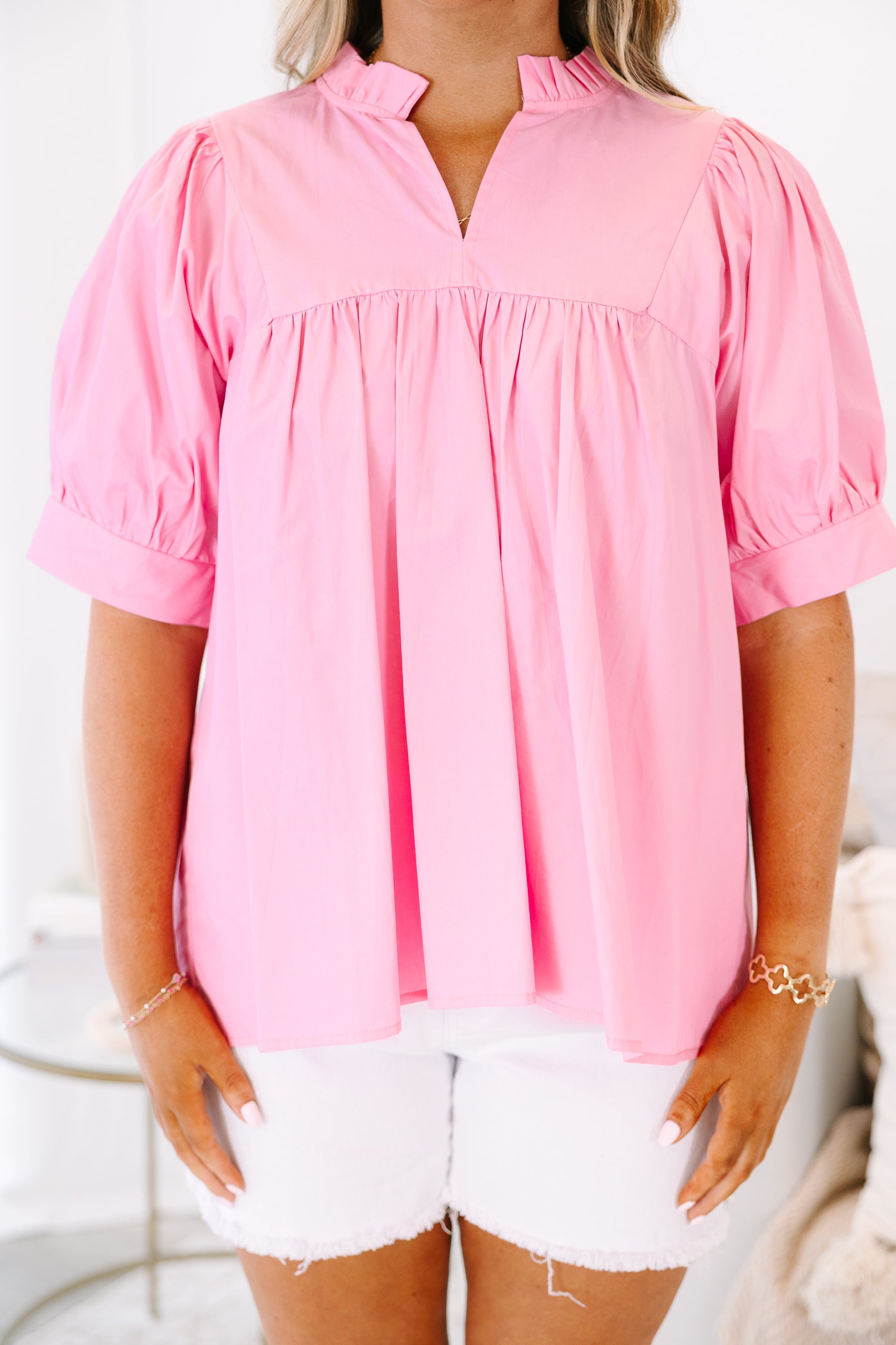 Forever Charming Top, Pink