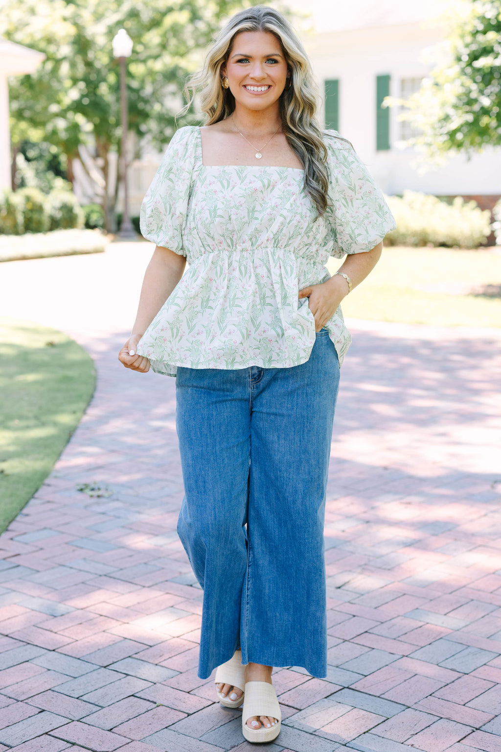 Forever Daydreaming Jeans, Light Wash