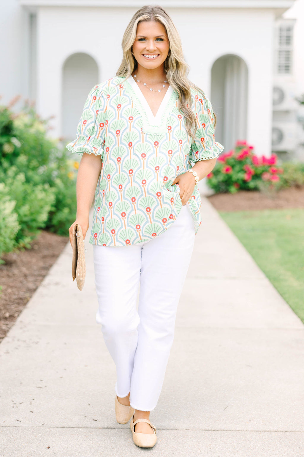 Forever Kind Of Day Top, Green