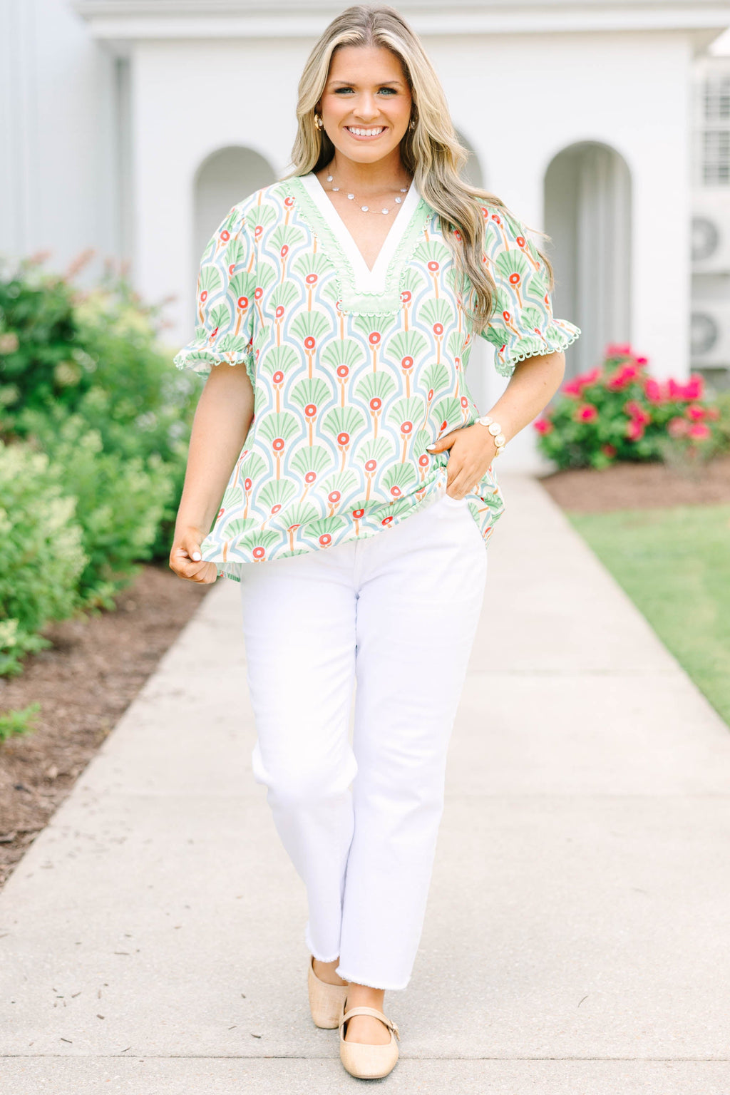Forever Kind Of Day Top, Green