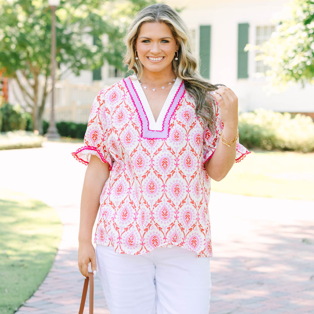 Forever Kind Of Day Top, Pink