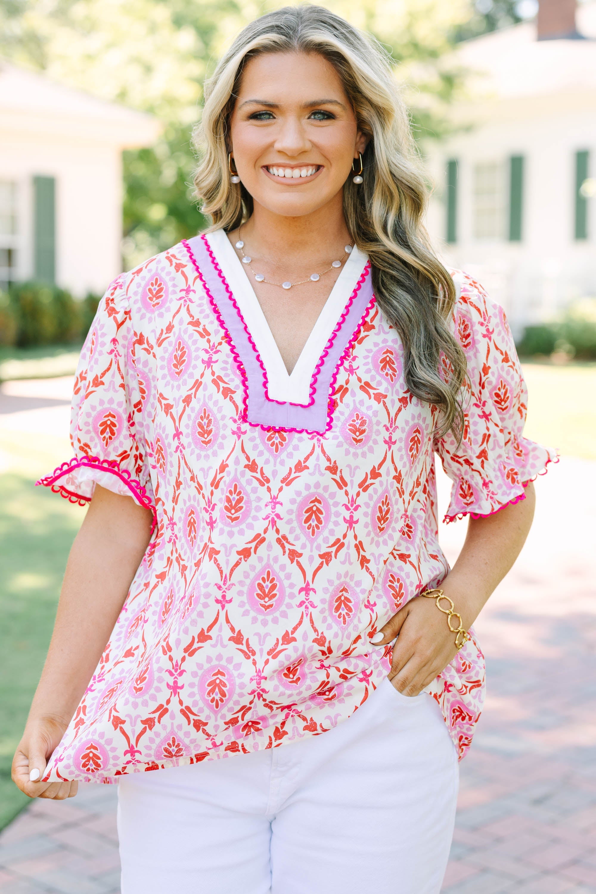 Forever Kind Of Day Top, Pink