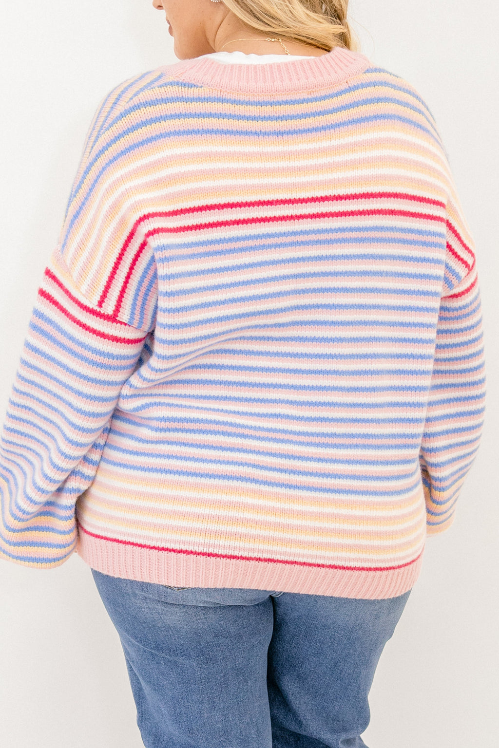 Found Love Cardigan, Pink Multi