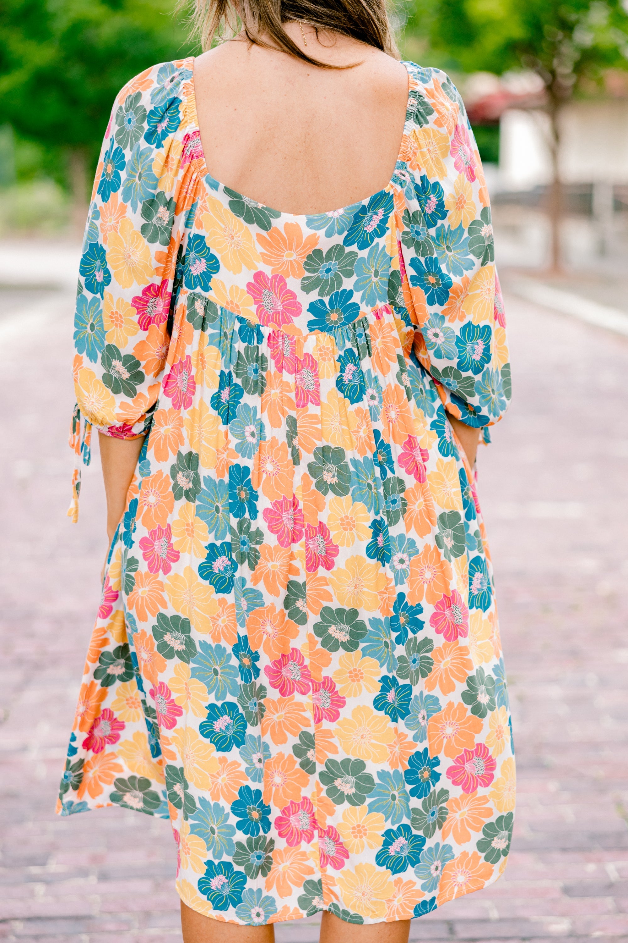 Found Reflections Dress, Pink