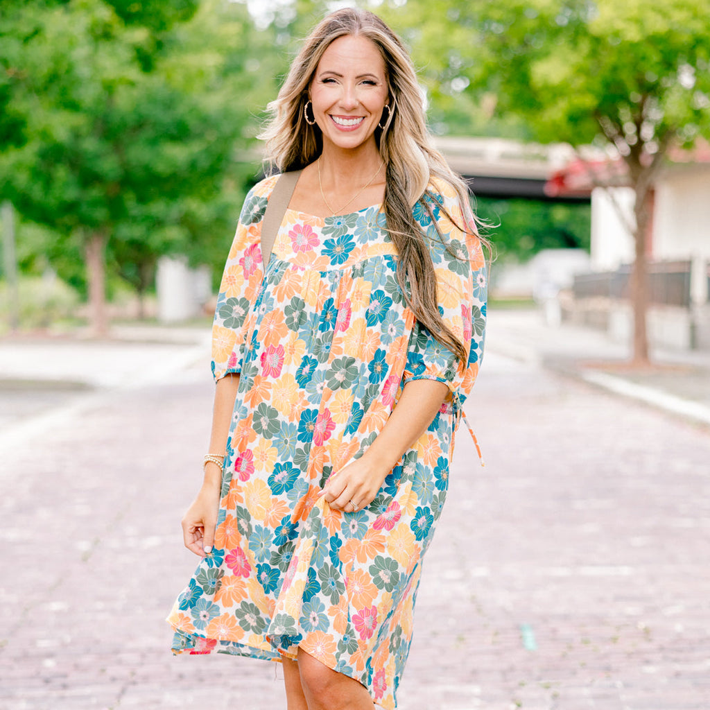 Found Reflections Dress, Pink