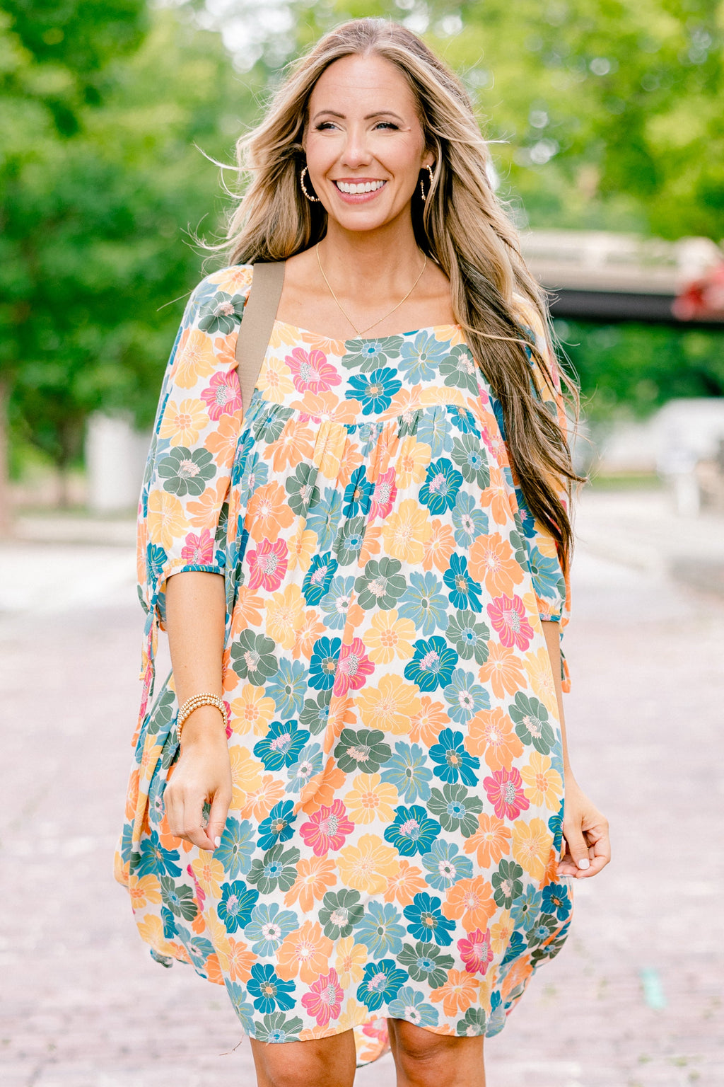 Found Reflections Dress, Pink